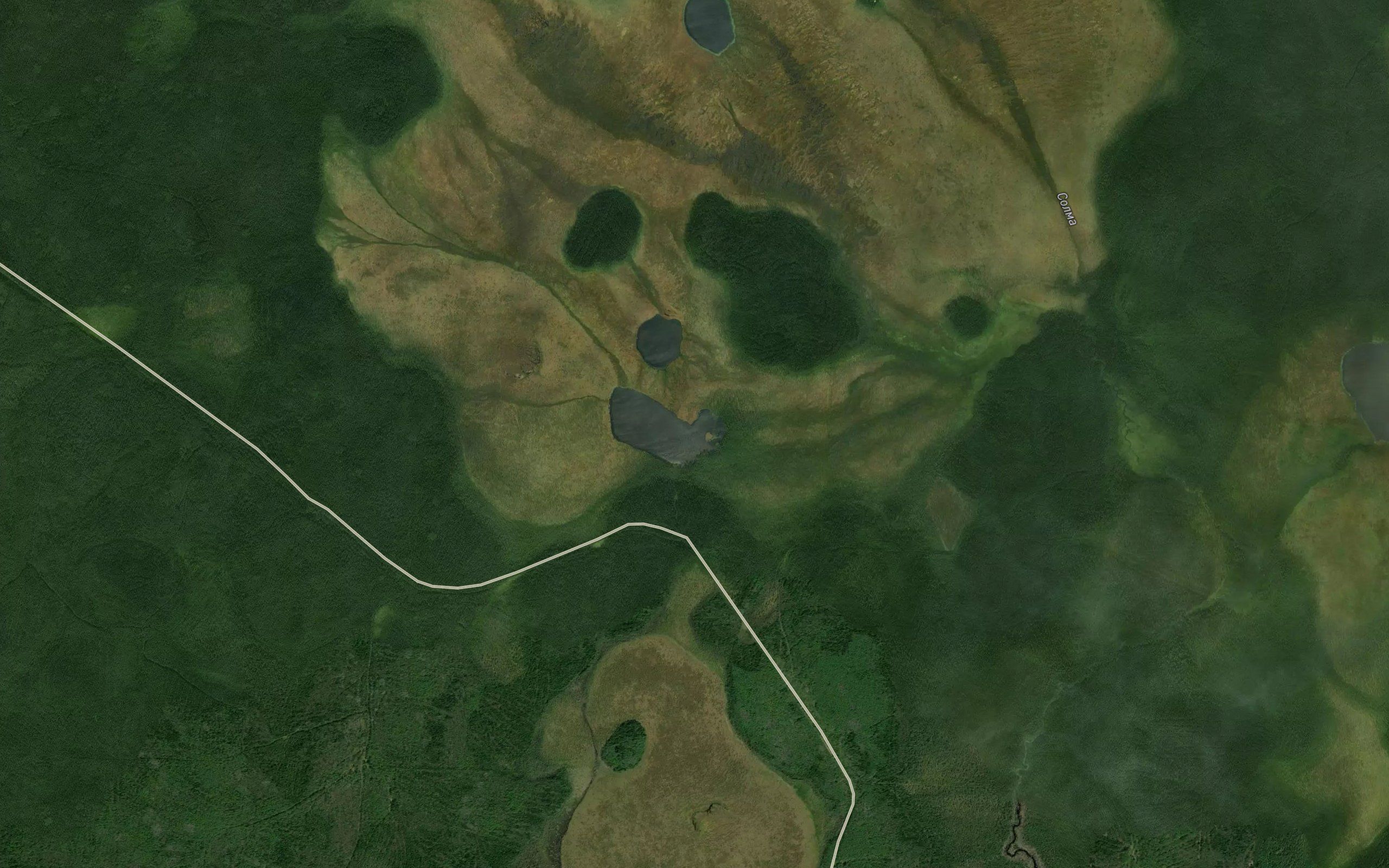 Ozero Maloye Zamoshnoye