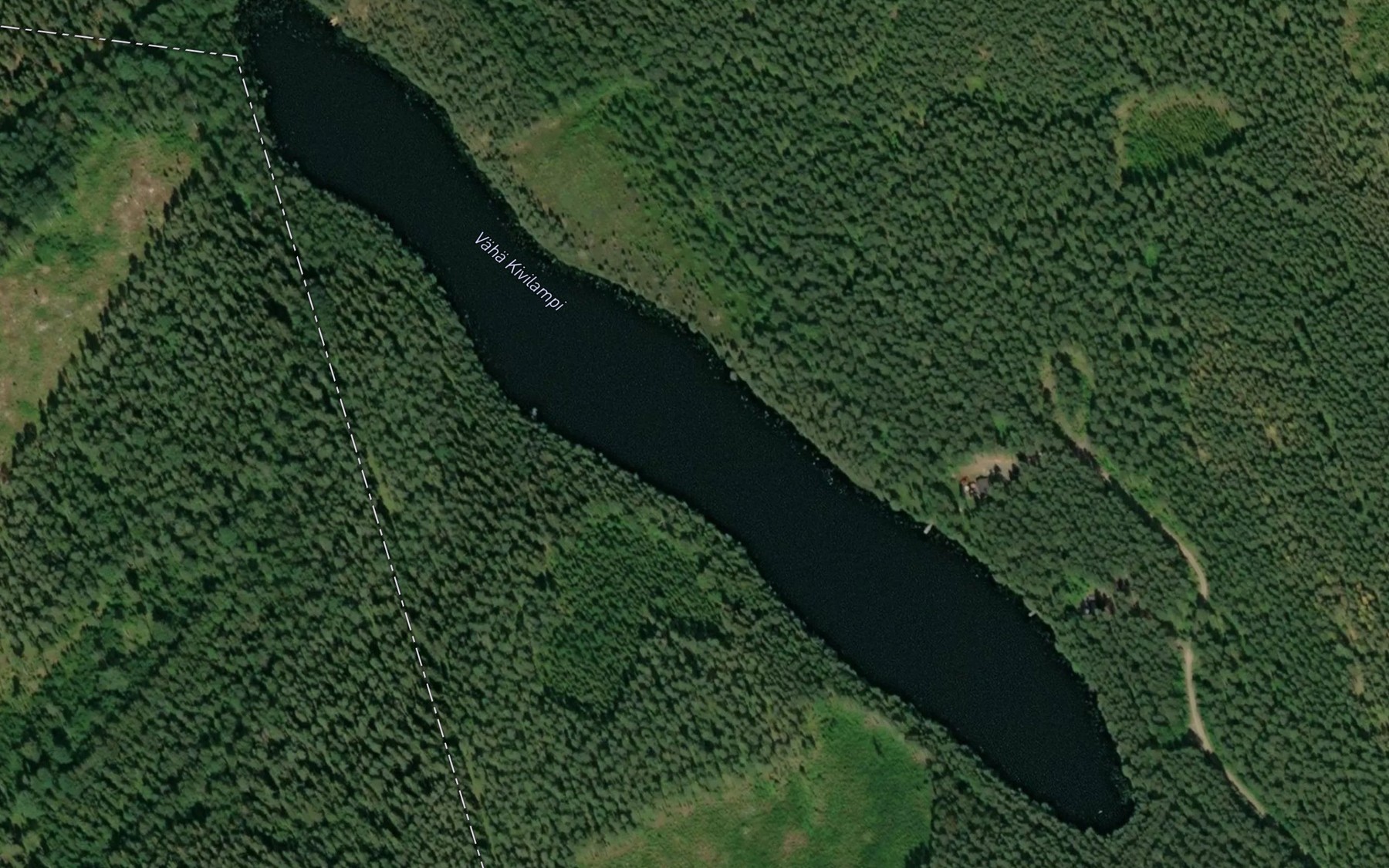 Satellite map of the Vaha Kivilampi