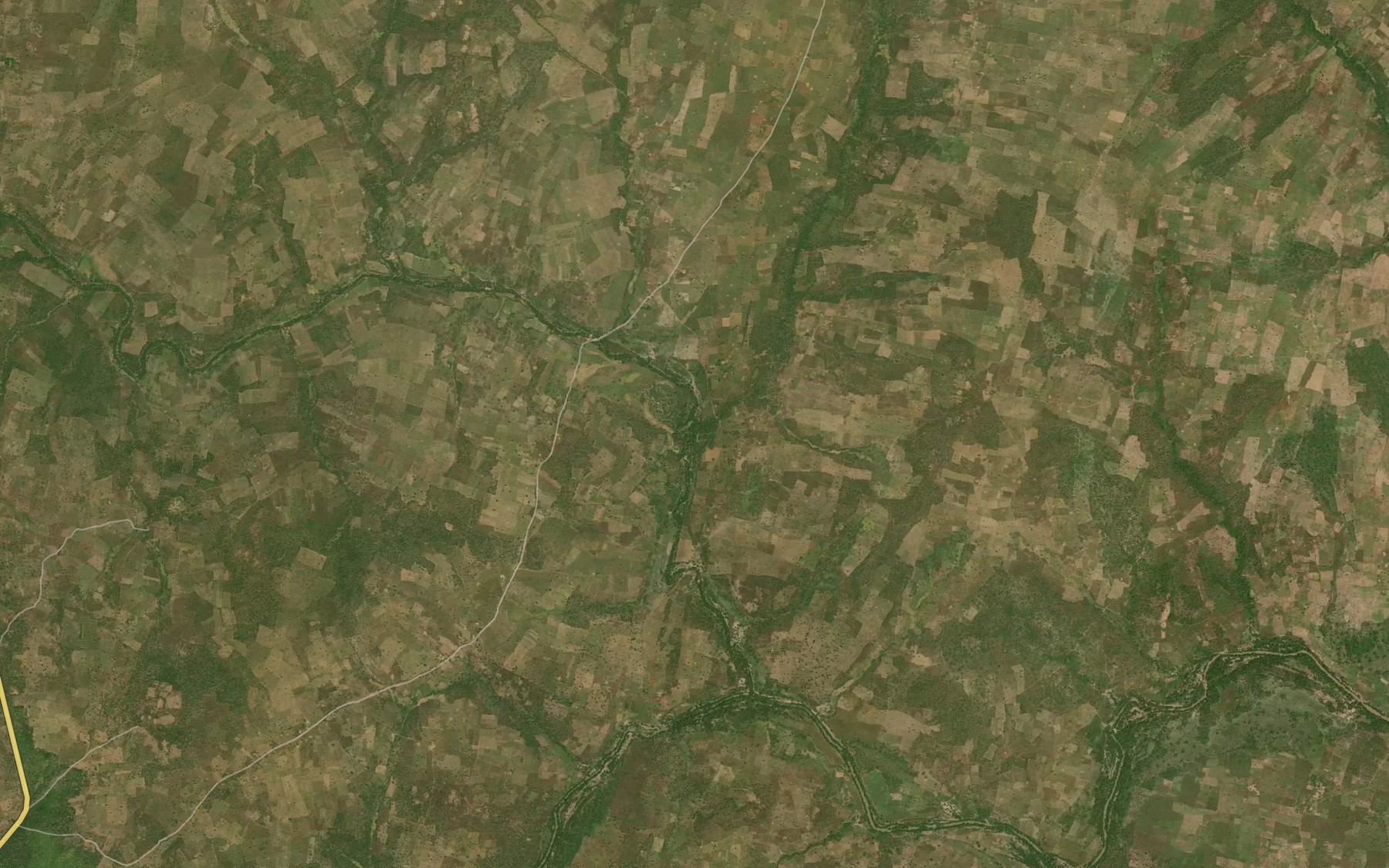 Satellite map of the River Fansua
