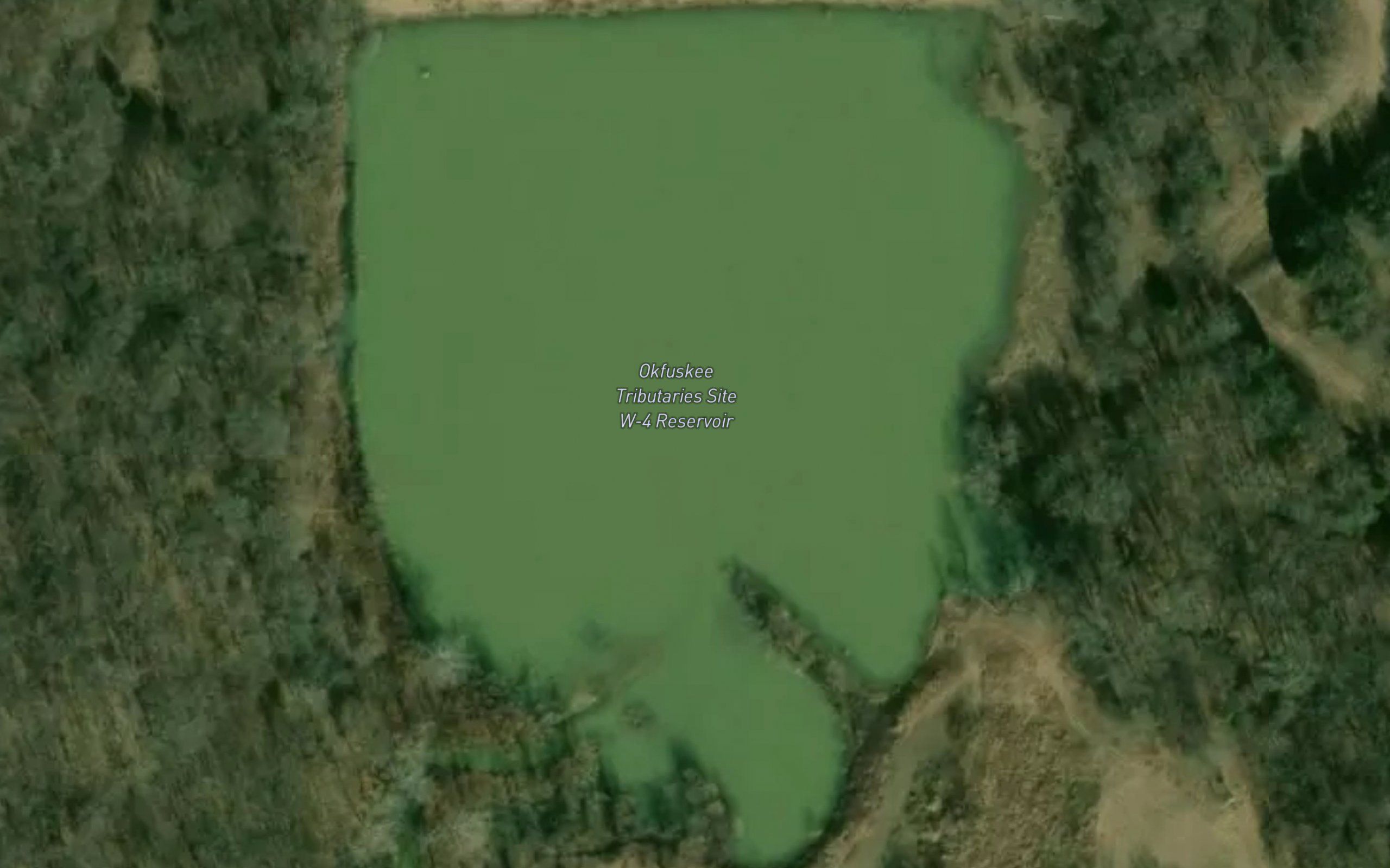 Okfuskee Tributaries Site W-4 Reservoir