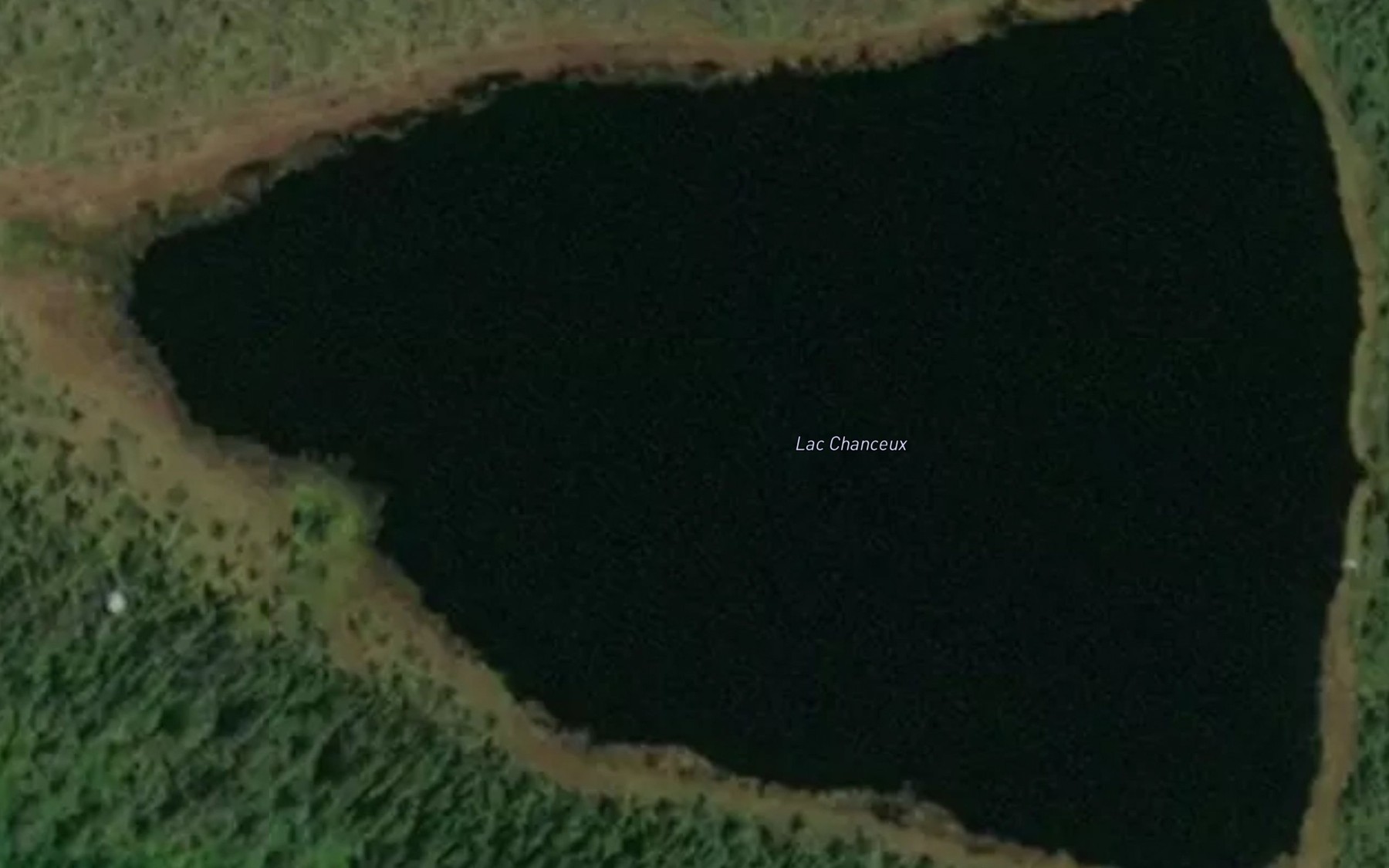 Satellite map of the Lac Chanceux
