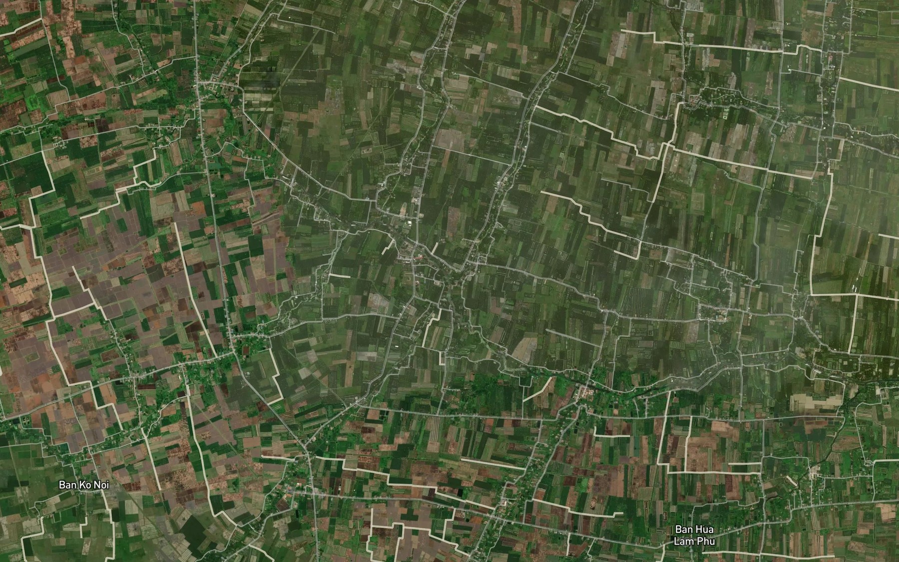 Satellite map of the Khlong Ko Rung