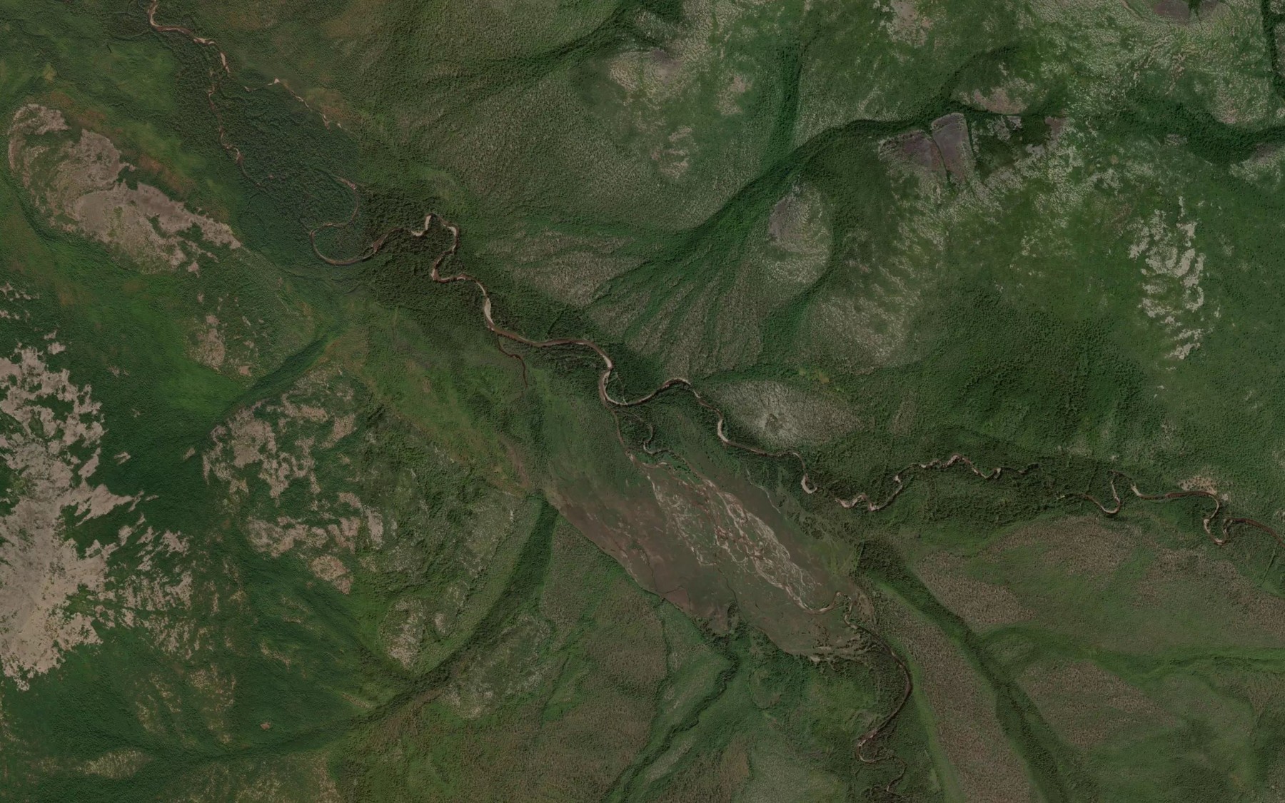 Satellite map of the Egipchak