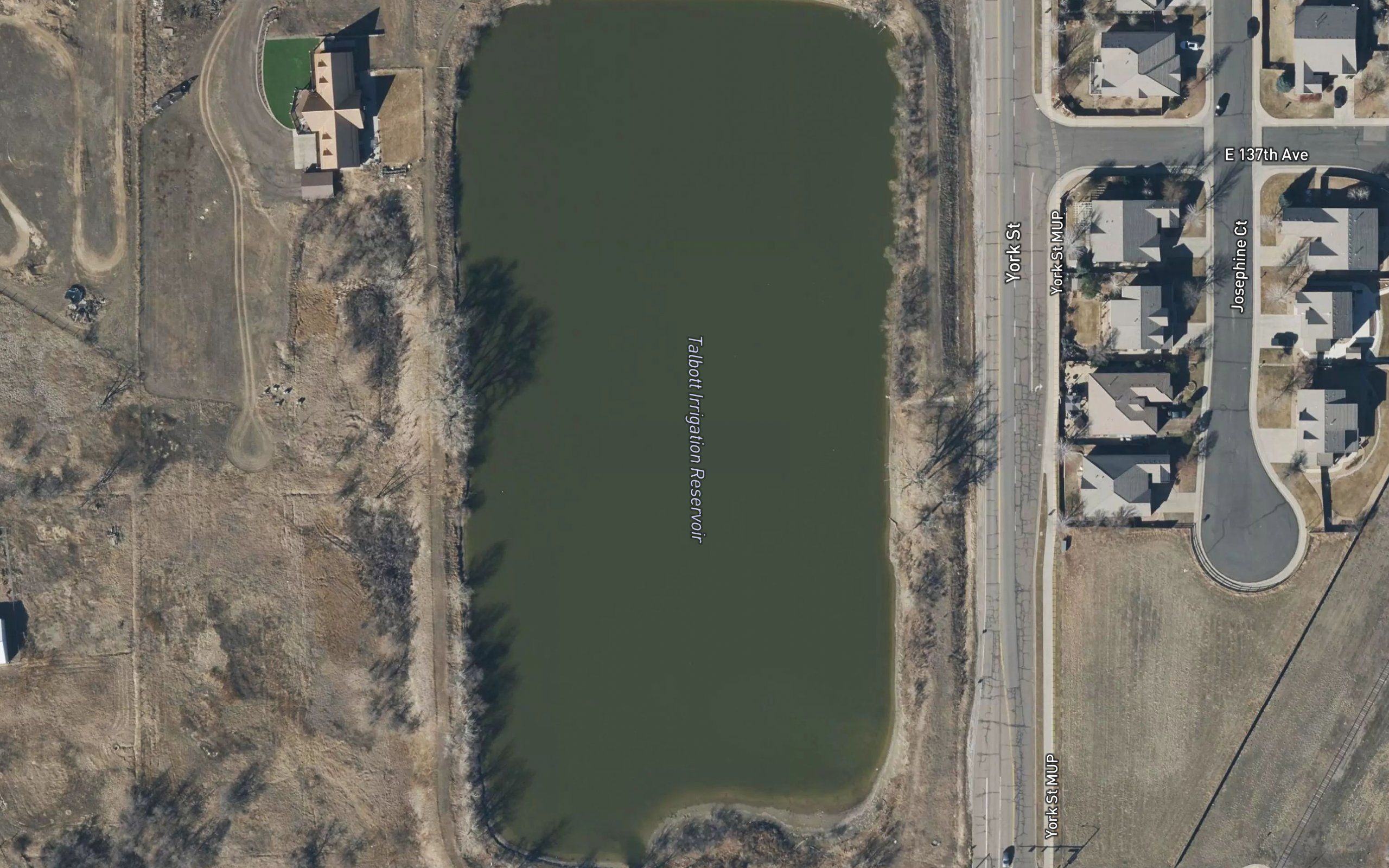 Talbott Irrigation Reservoir