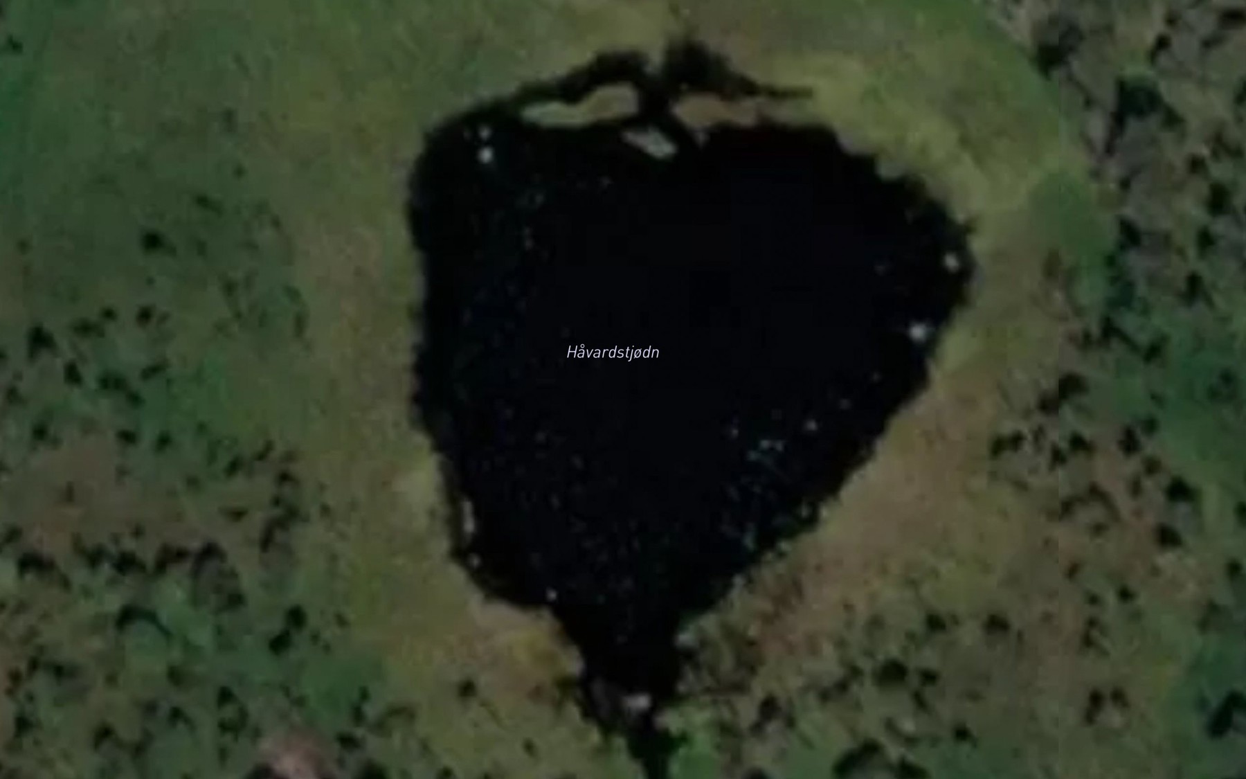 Satellite map of the Havardstjodn