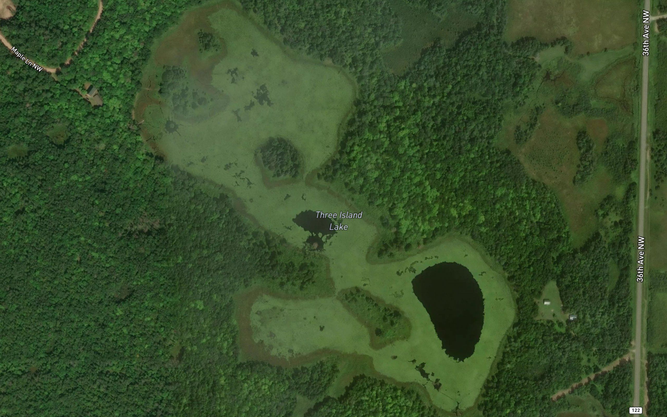 Three Island Lake