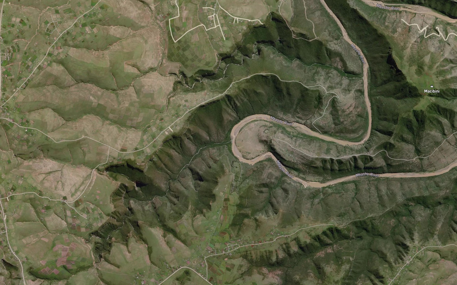 Satellite map of the Xobo