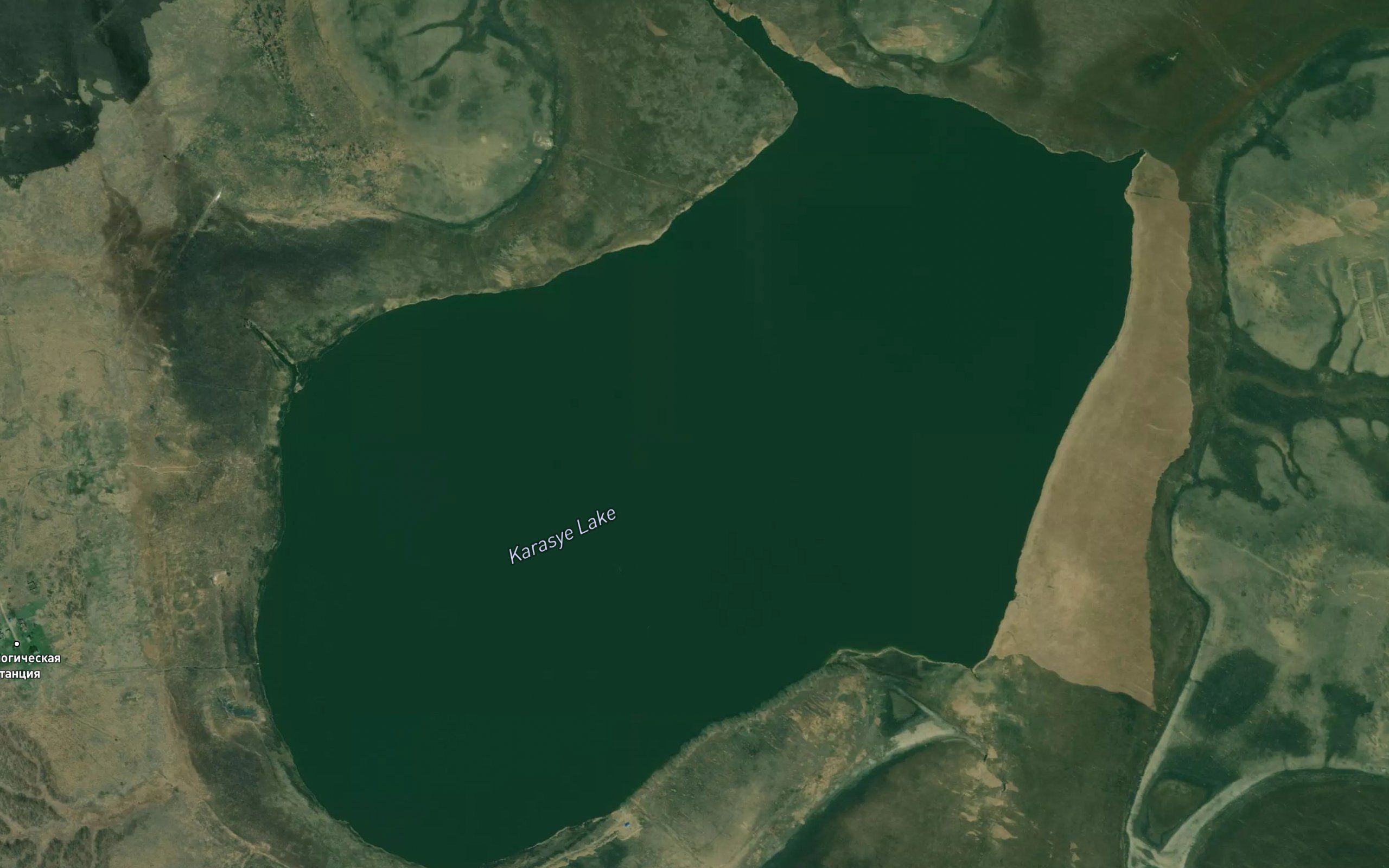 Ozero Karas'ye