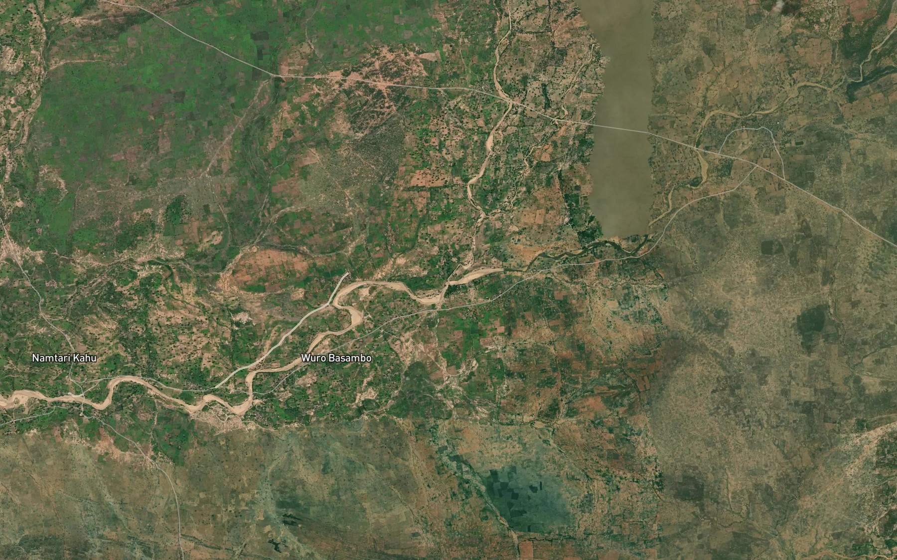 Satellite map of the MayoBaikeje