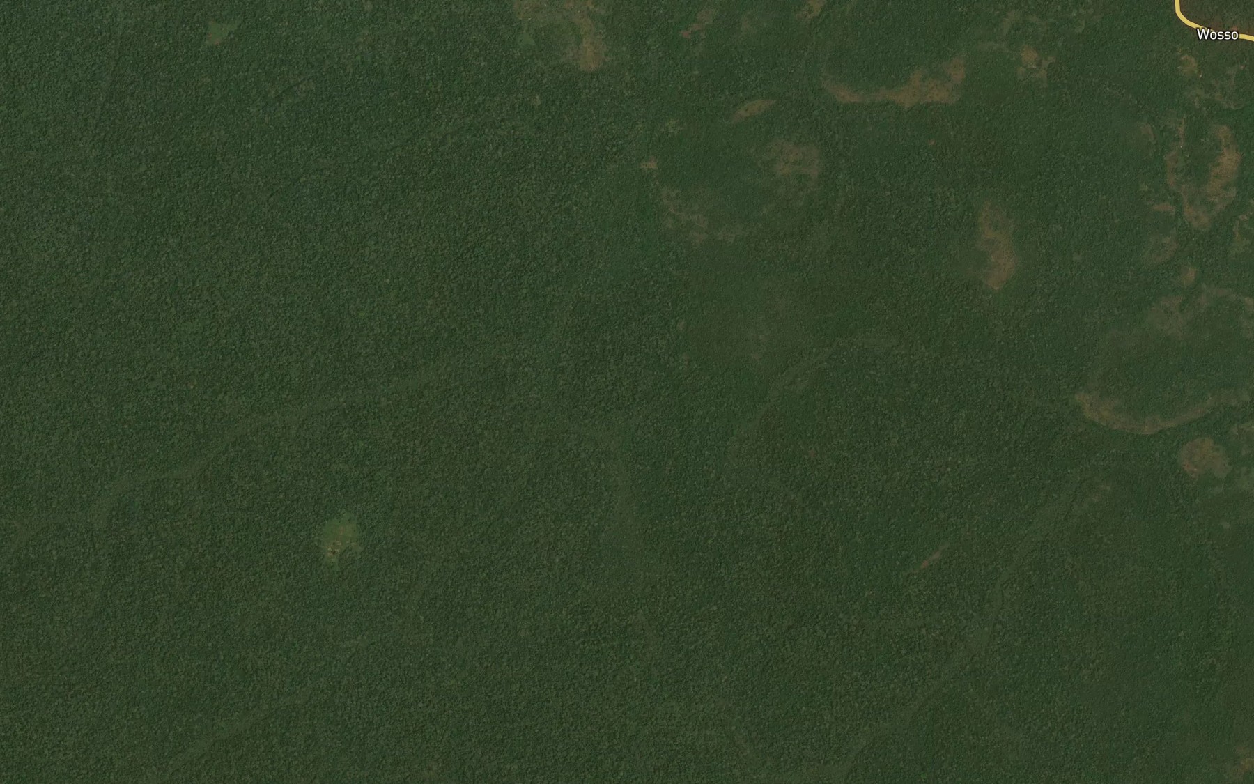 Satellite map of the Belegbetou