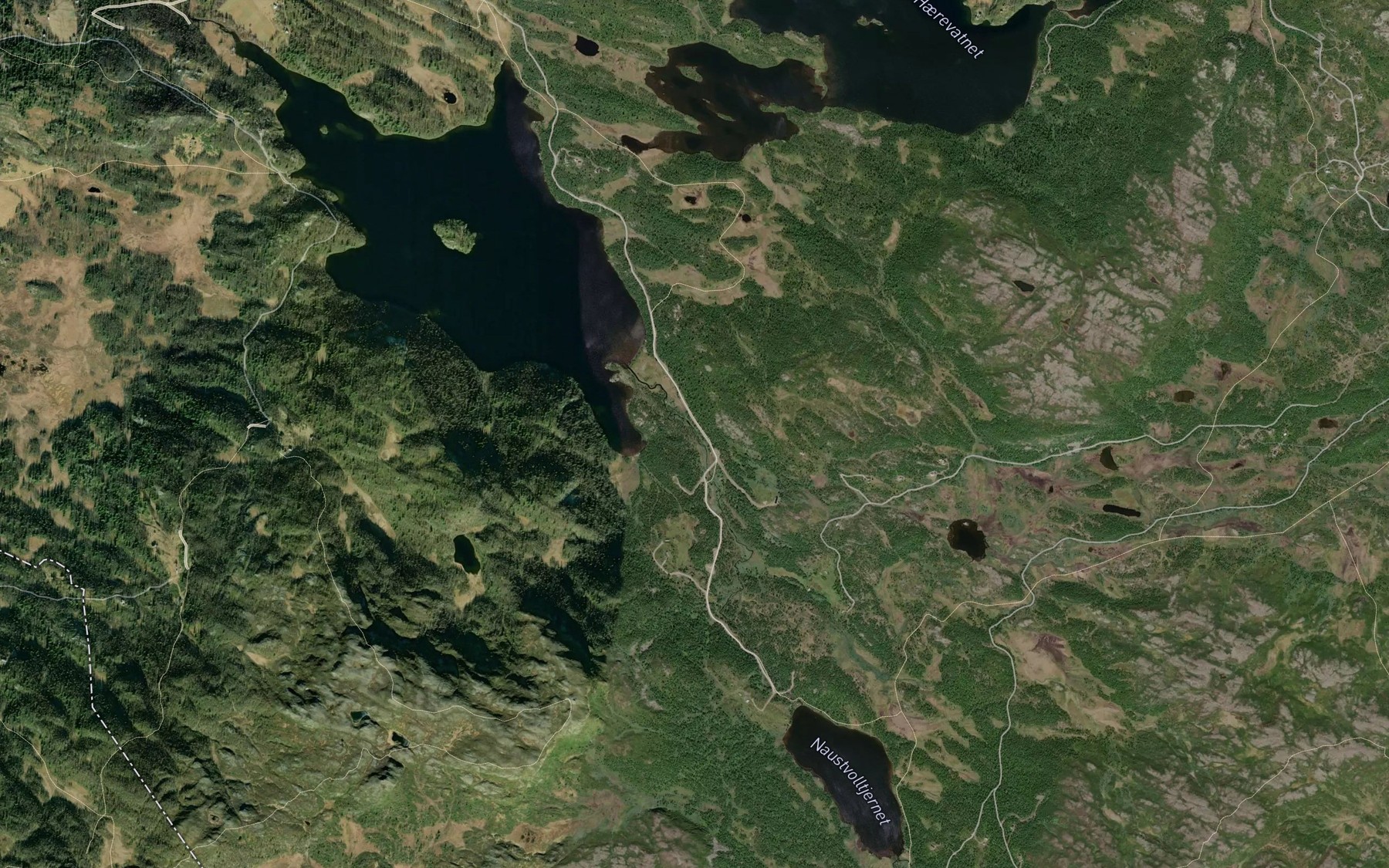 Satellite map of the Stogoelvi