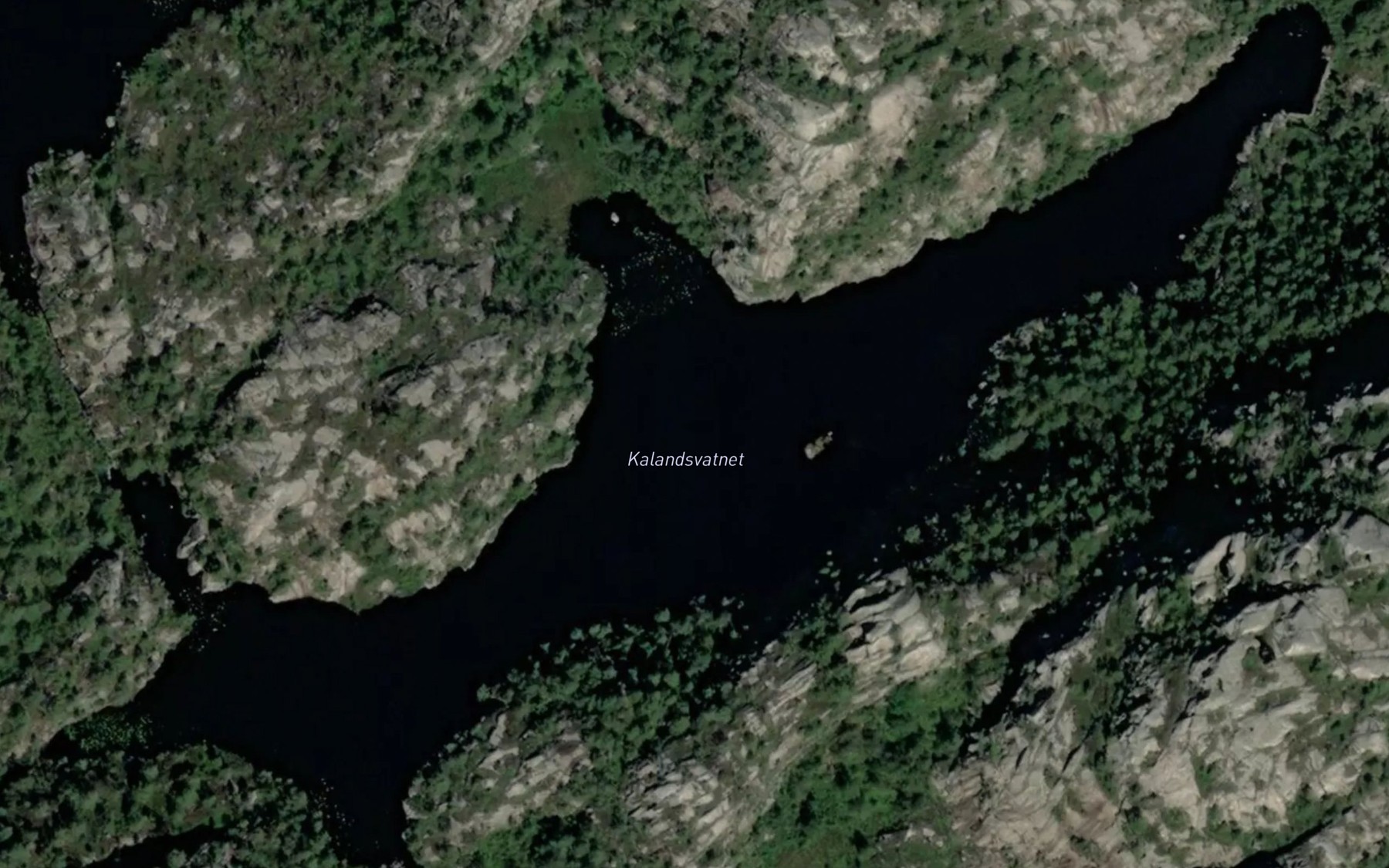 Satellite map of the Kalandsvatnet