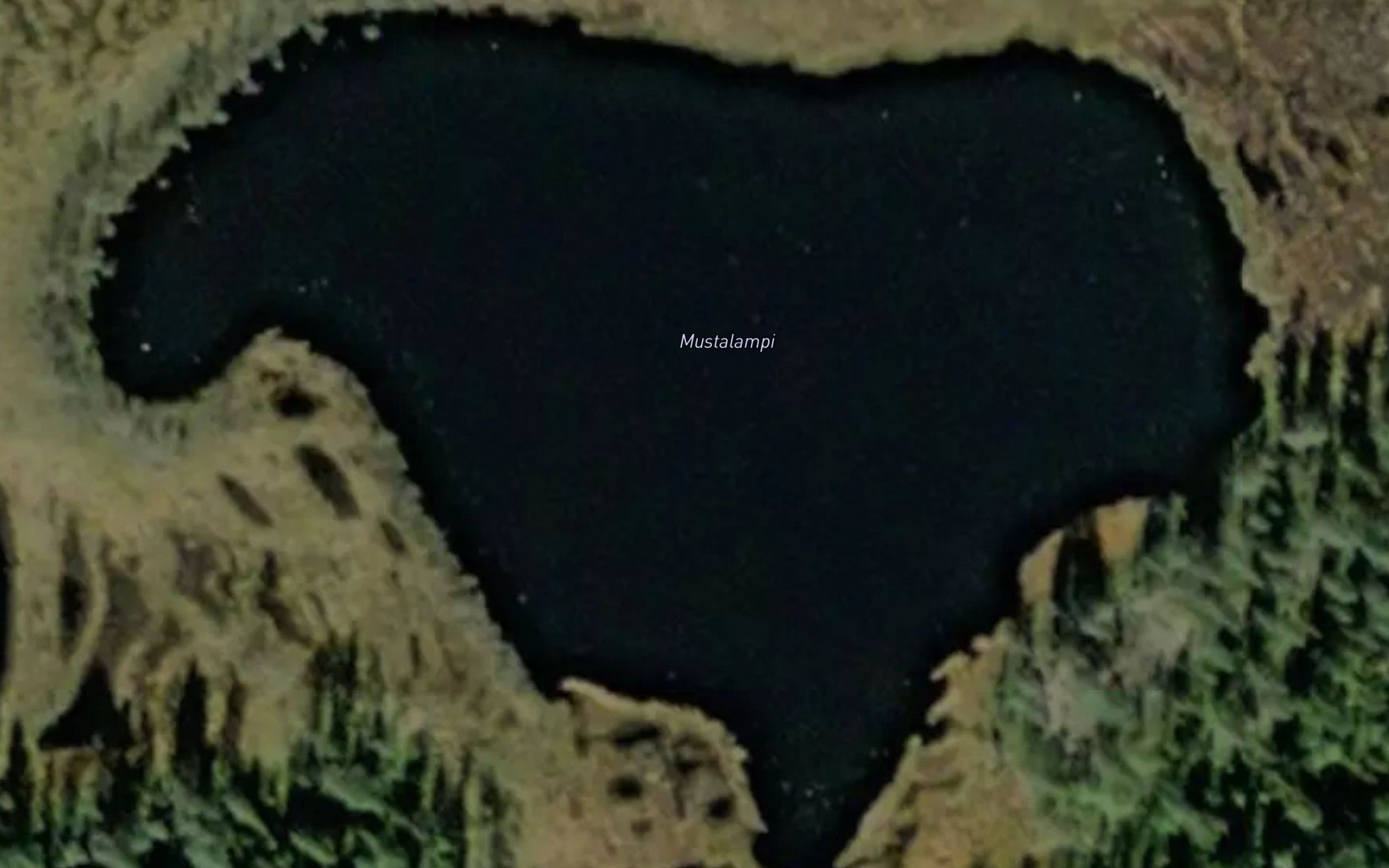 Mustalampi
