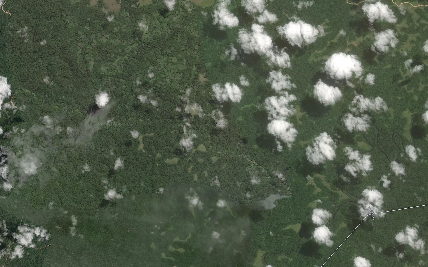 Satellite map of the Moulali