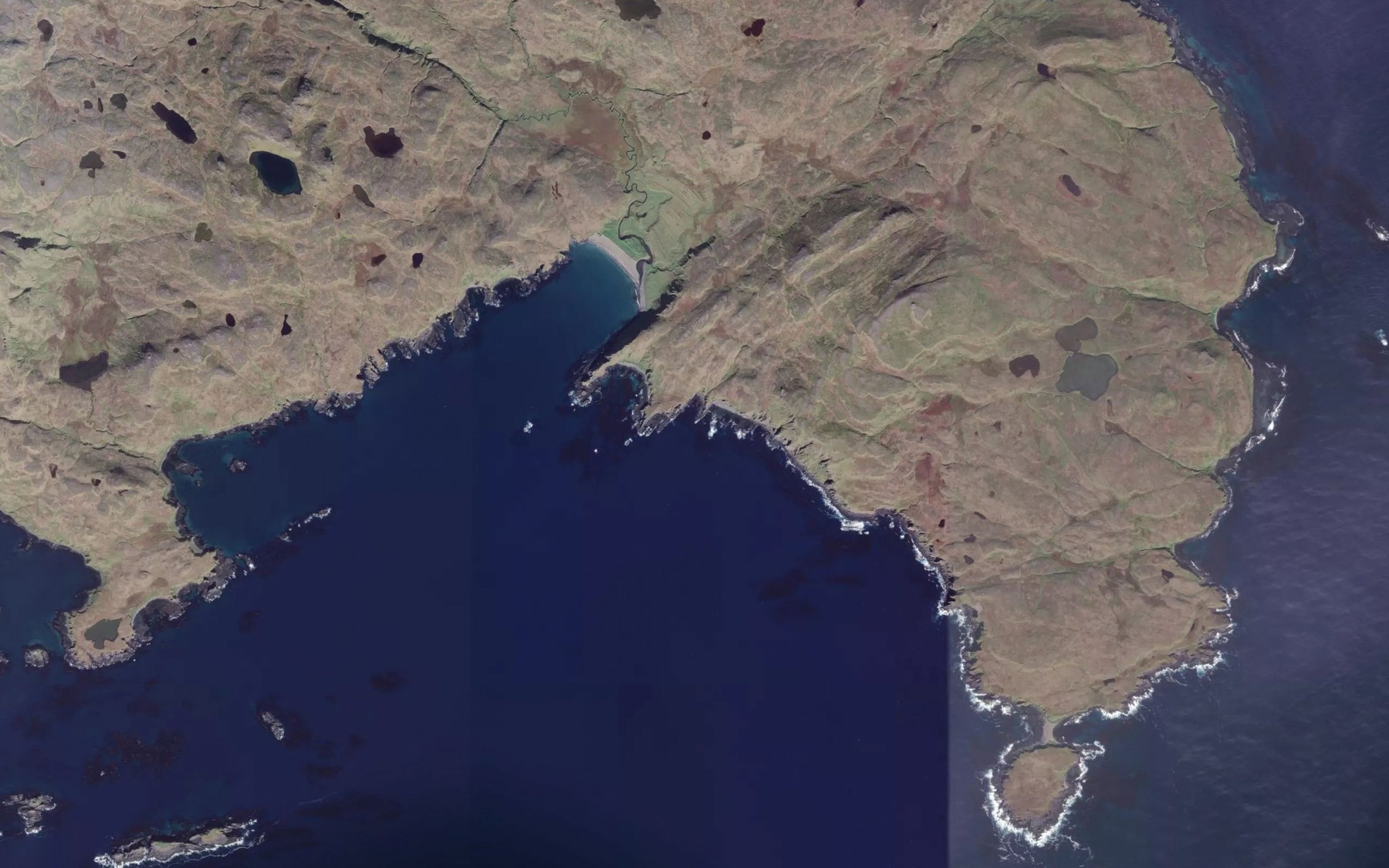 Satellite map of the Saglaagaadax