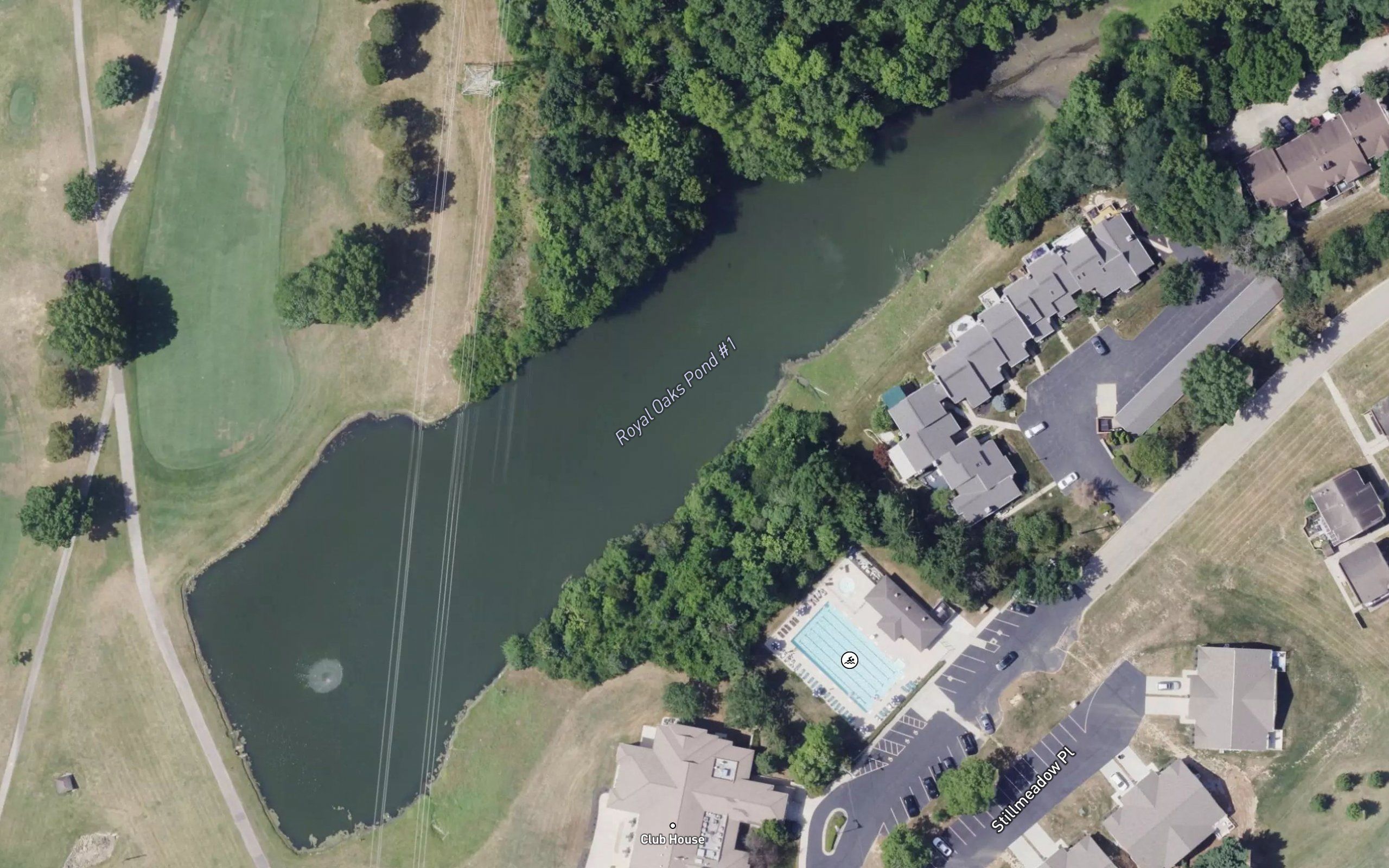 Royal Oaks Golf Course Pond Number One