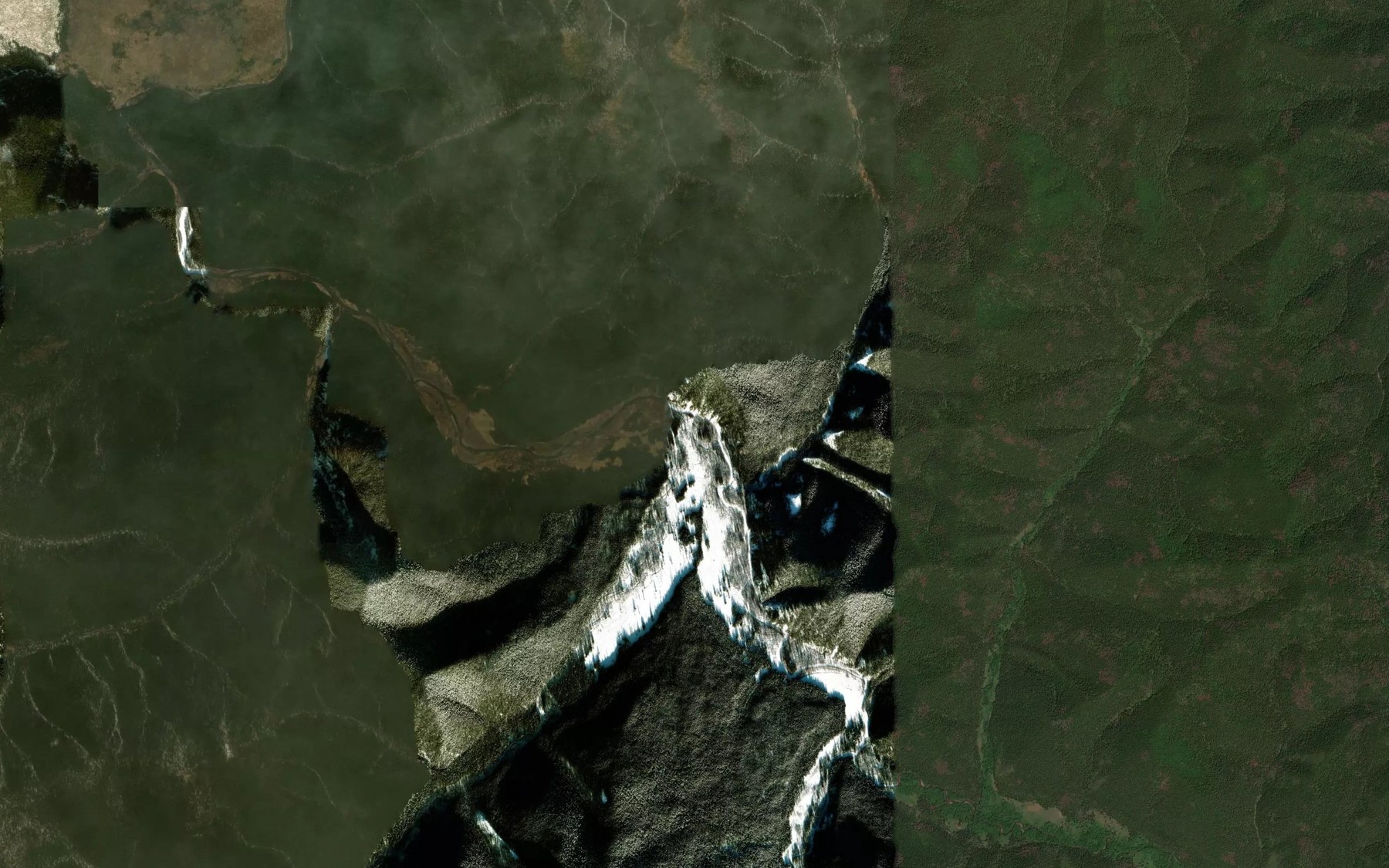 Satellite map of the Bazovyy