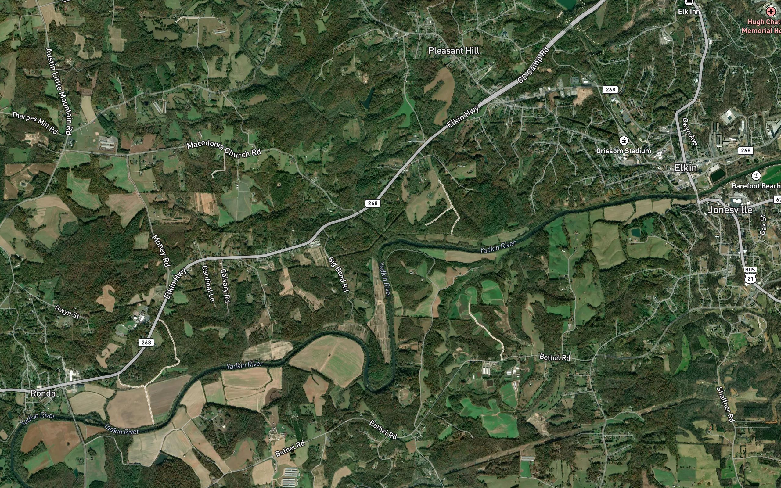 Little Elkin Creek