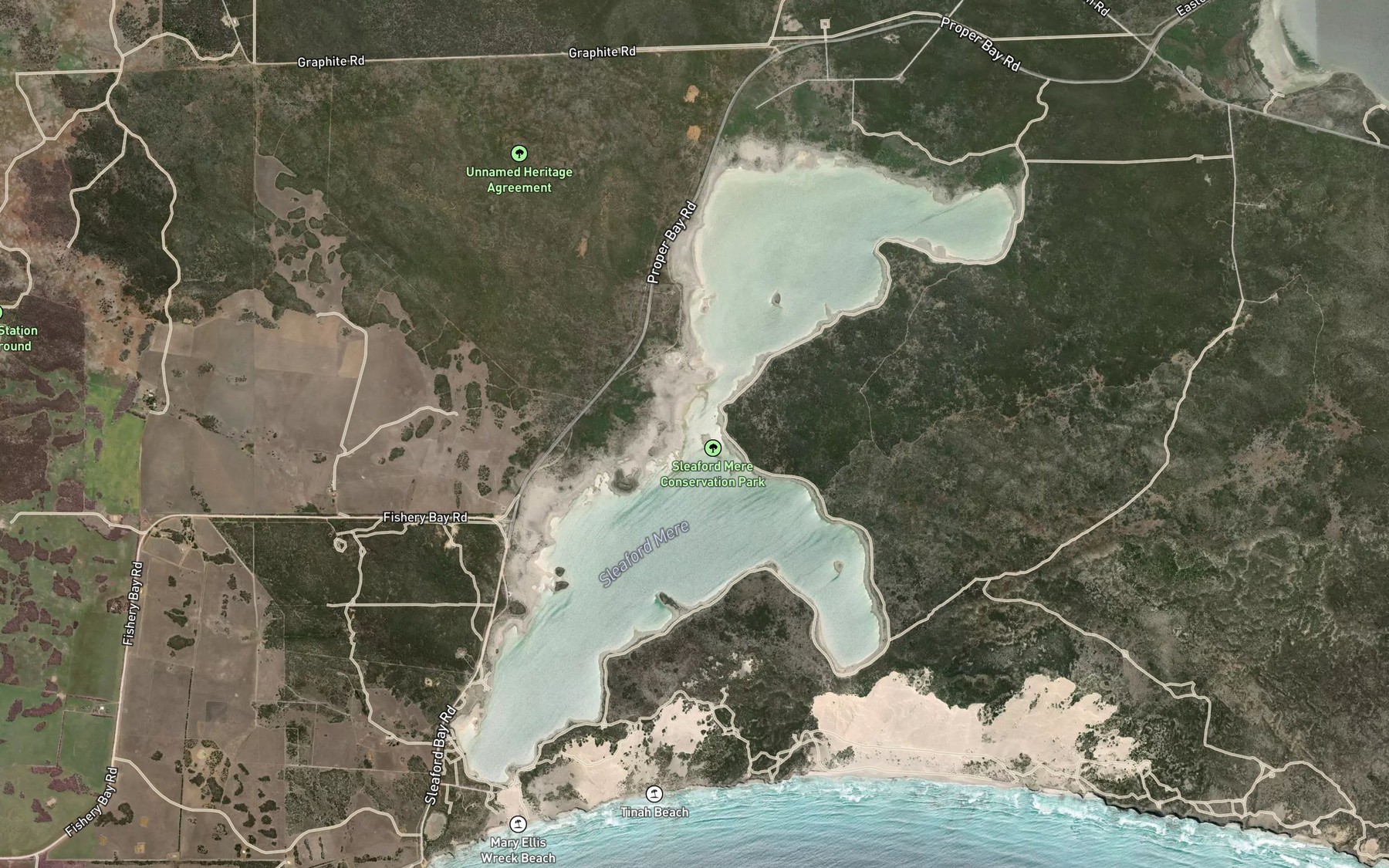 Satellite map of the Kujabidni