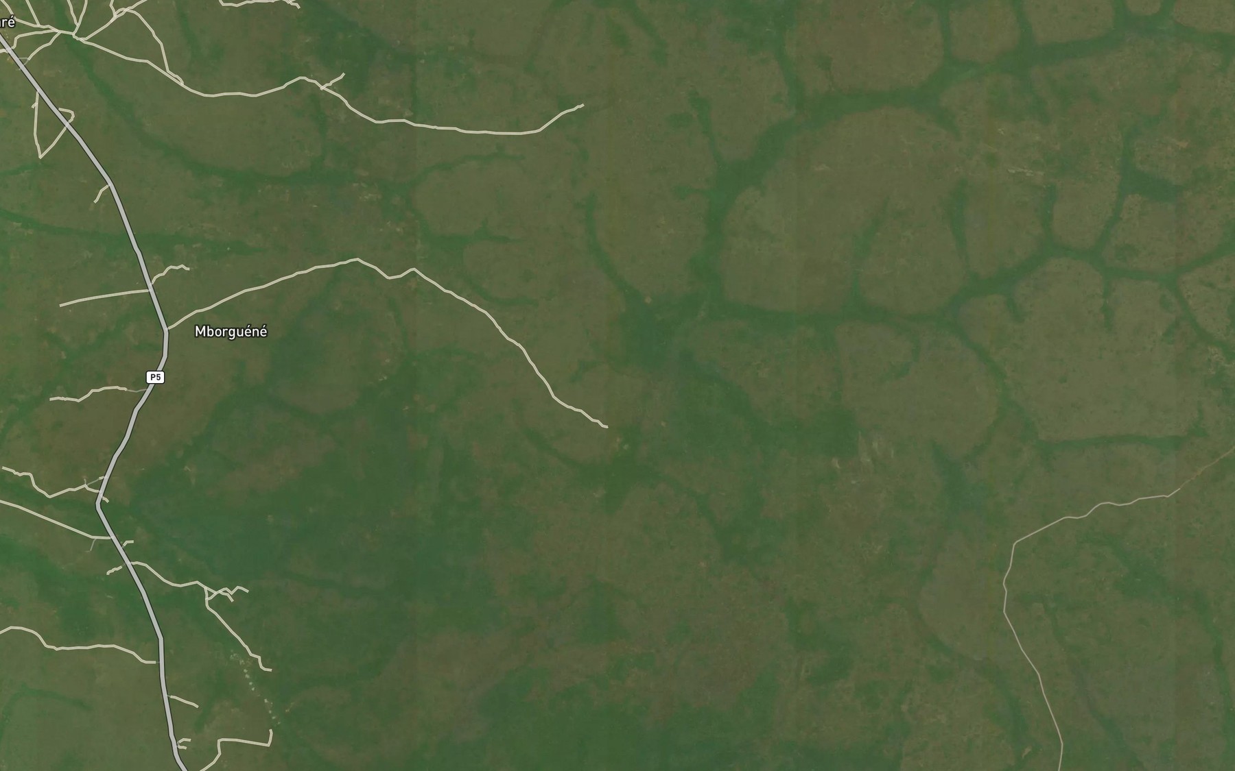 Satellite map of the Nabondo