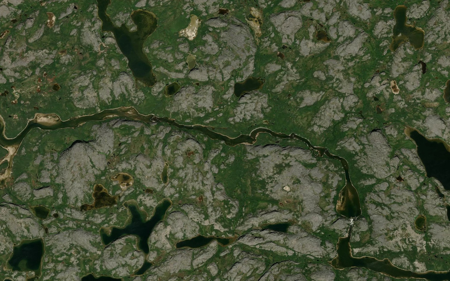 Satellite map of the Coude Iggiakutaaq