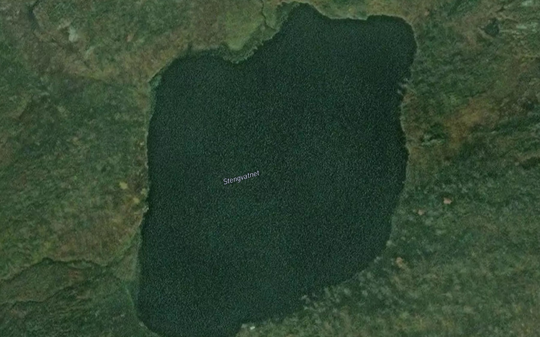 Satellite map of the Stengvatnet