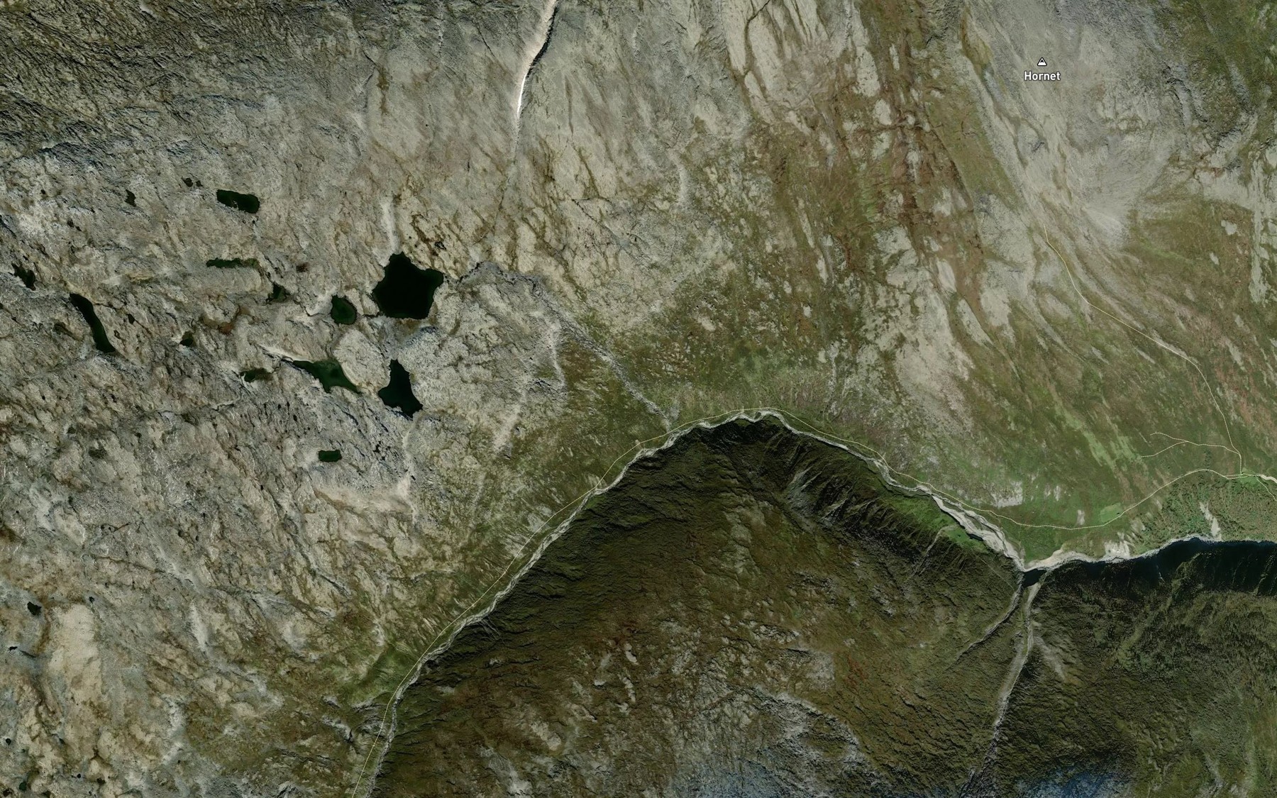 Satellite map of the Soloybekken