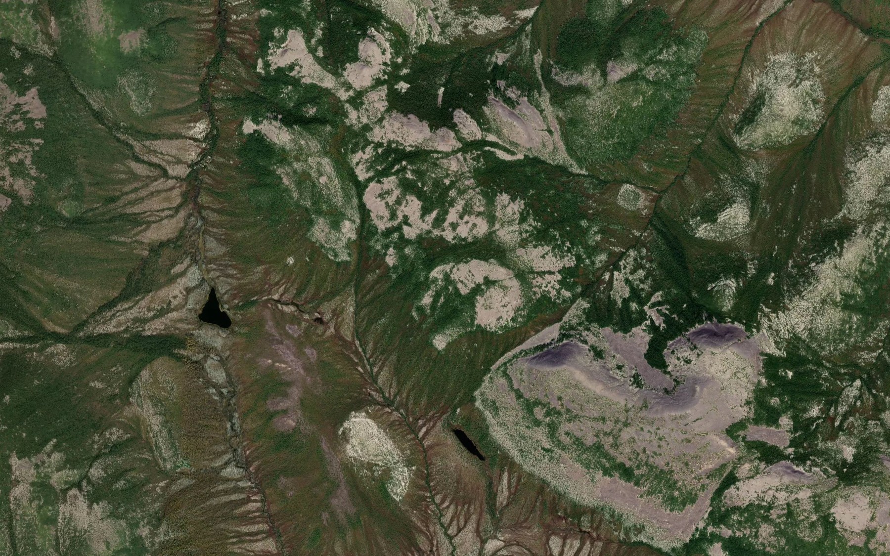 Satellite map of the Gadekchan