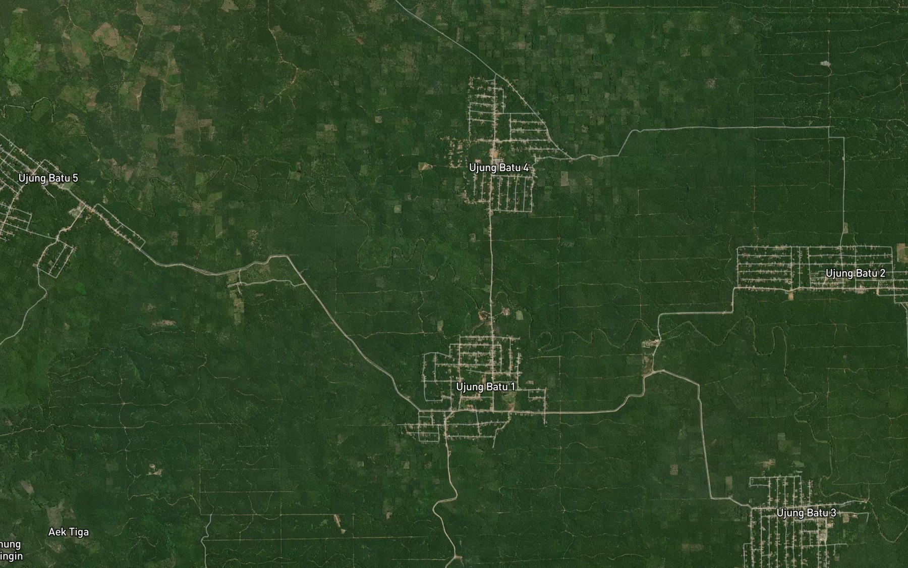 Satellite map of the Sungai Bintangor