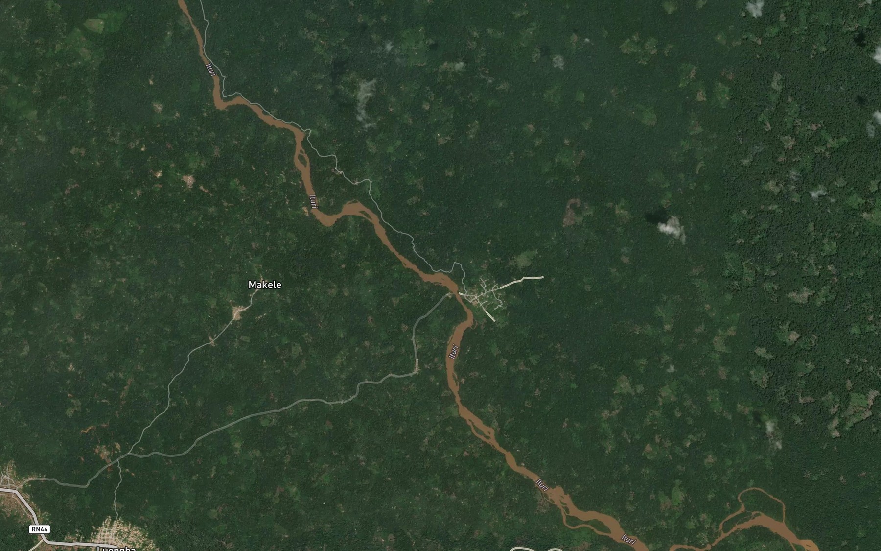 Satellite map of the Elaki