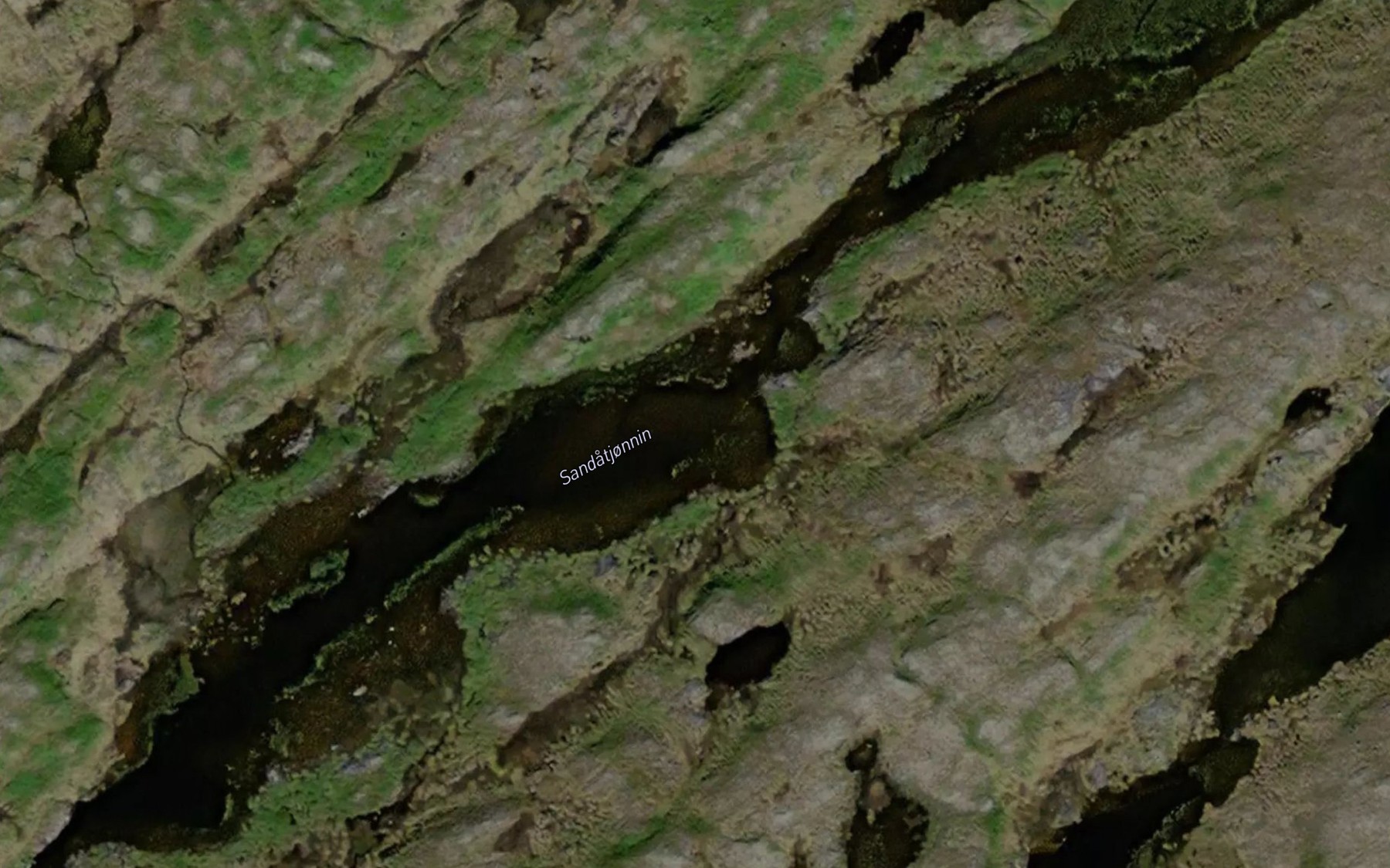 Satellite map of the Sandatjornin