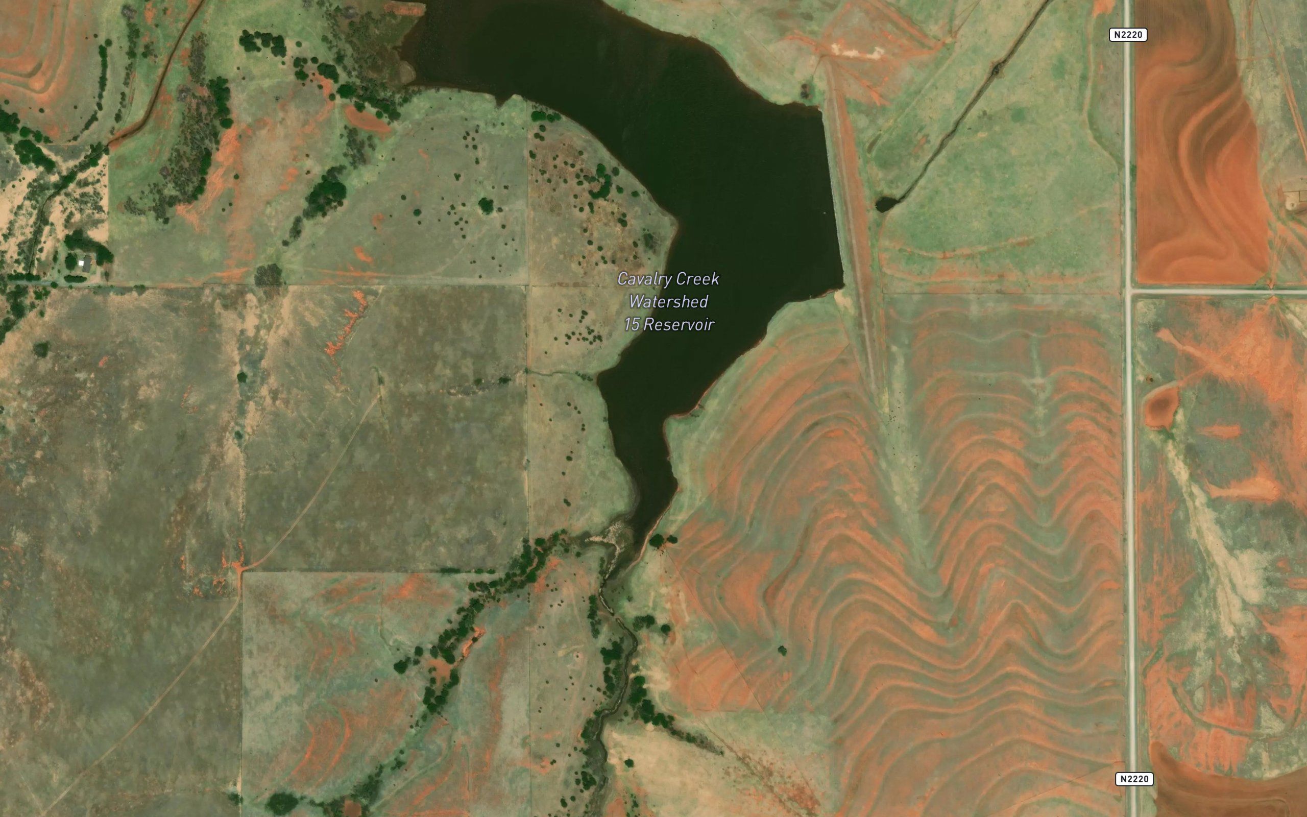 Cavalry Creek Watershed 15 Reservoir