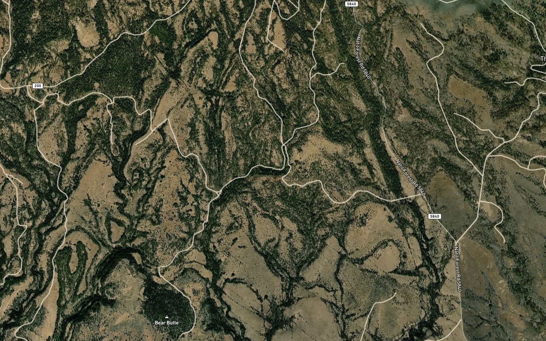 Satellite map of the Dutch Reservoir