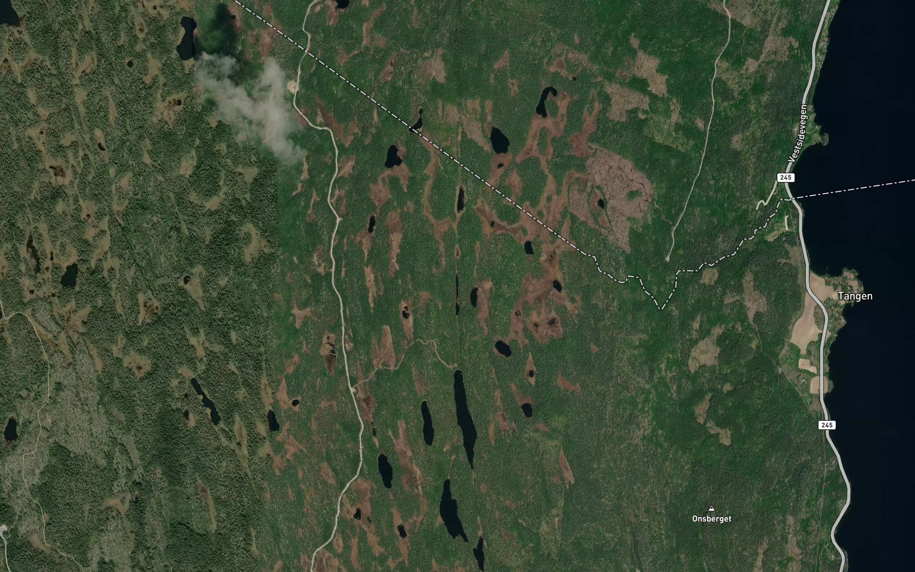 Satellite map of the Smaltarmen