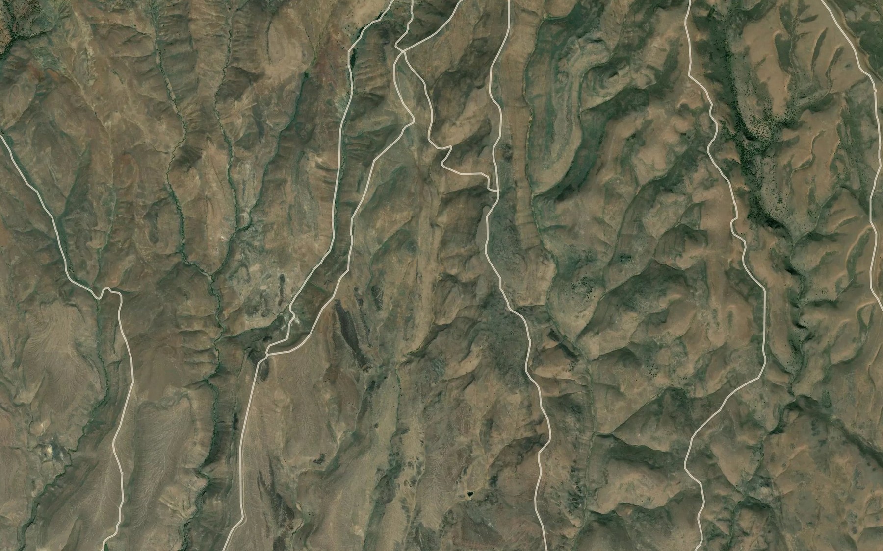 Satellite map of the Upper Buckbrush Reservoir