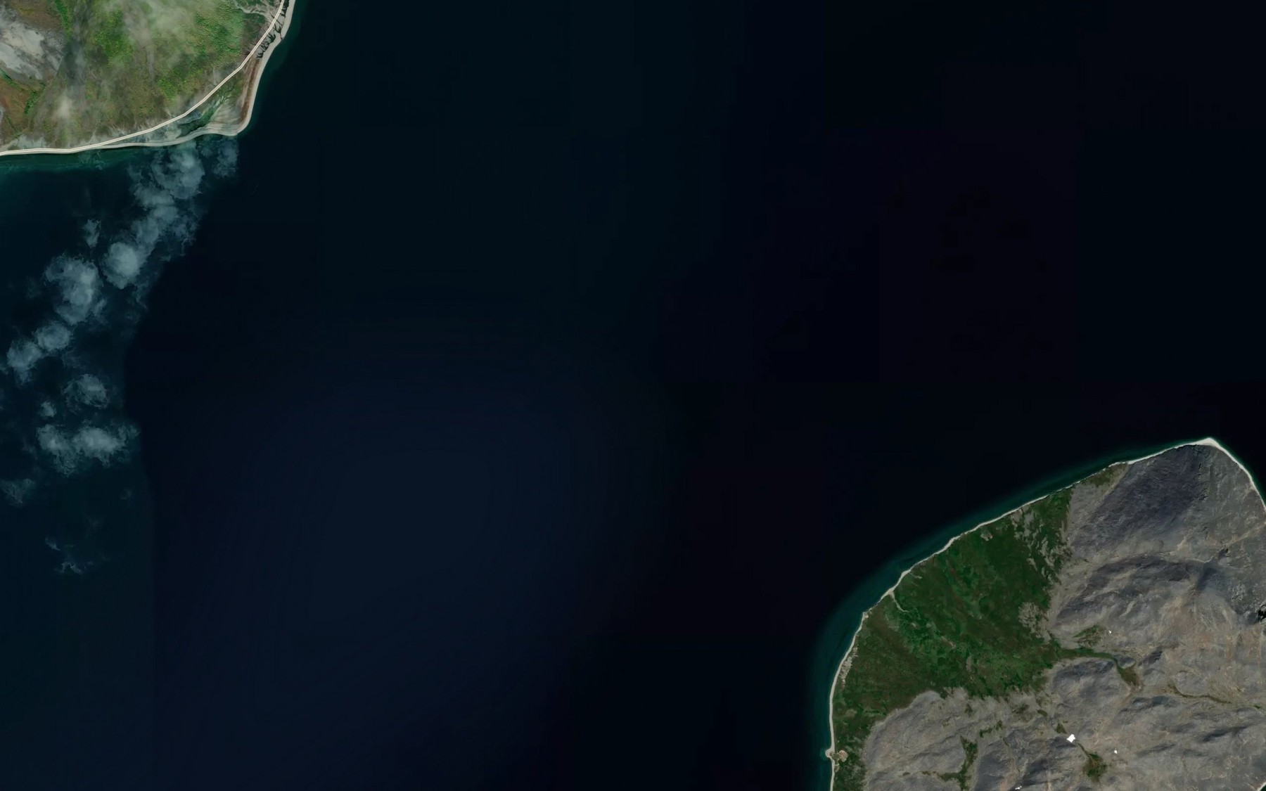 Satellite map of the Bukhta Penkigney