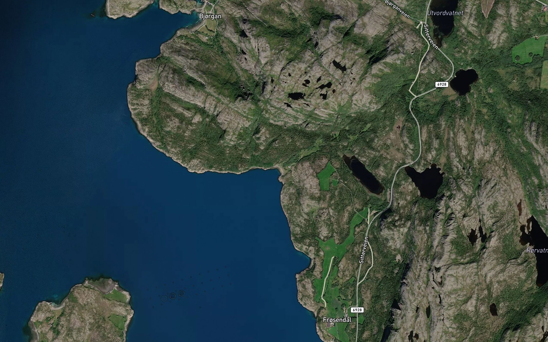 Satellite map of the Dalavika