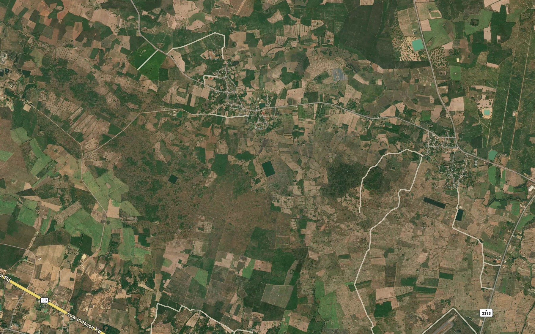 Satellite map of the Sa Nam Ban Nong Wa