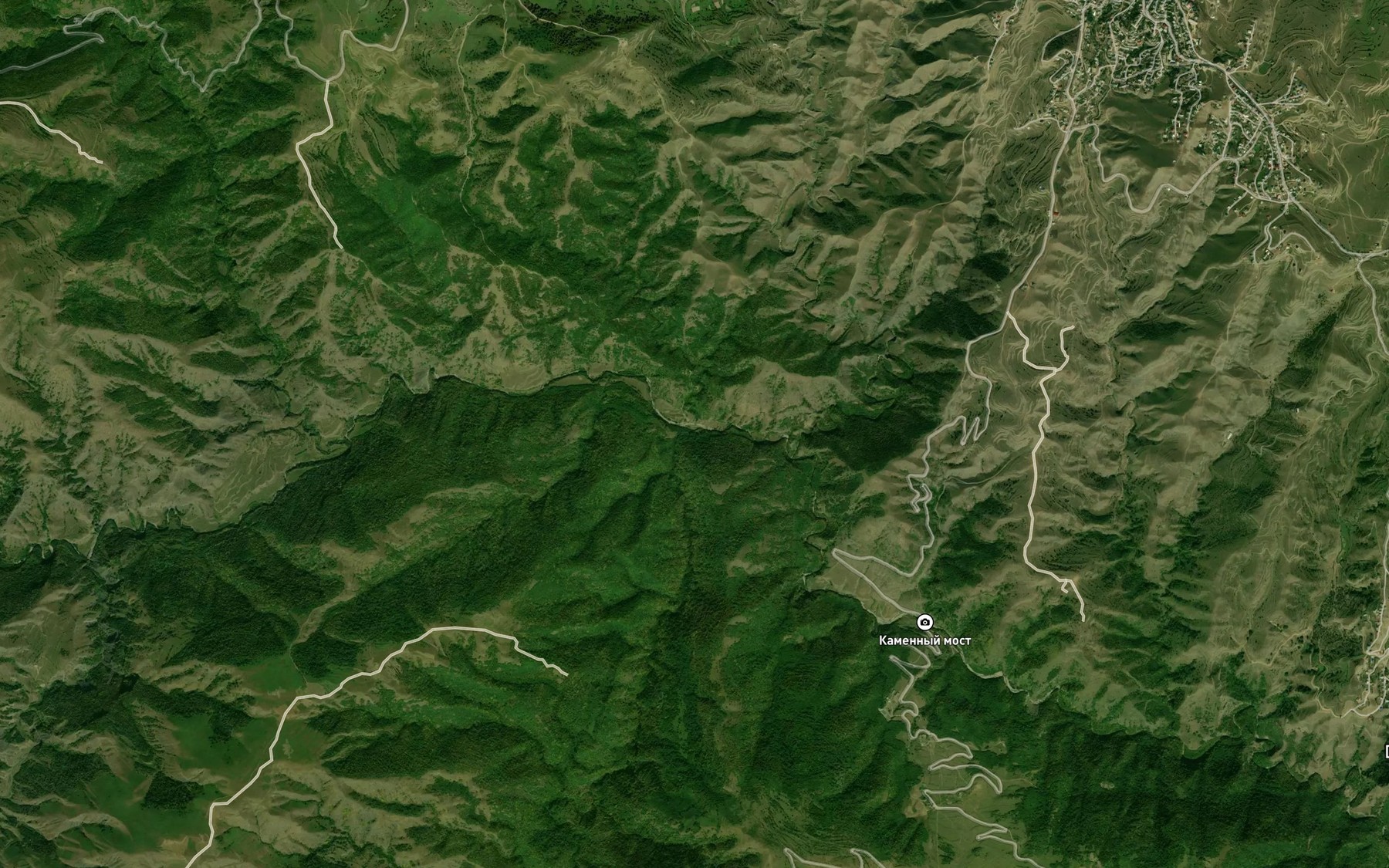 Satellite map of the Mekhkilekotty