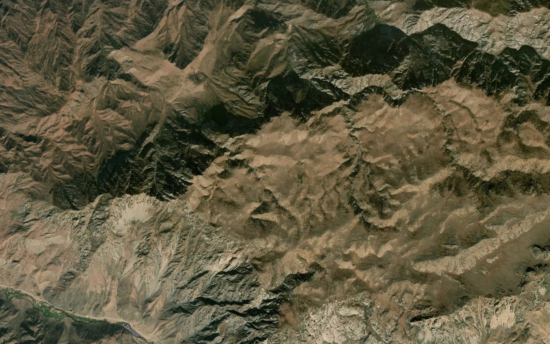 Satellite map of the Rodnik Tambulak