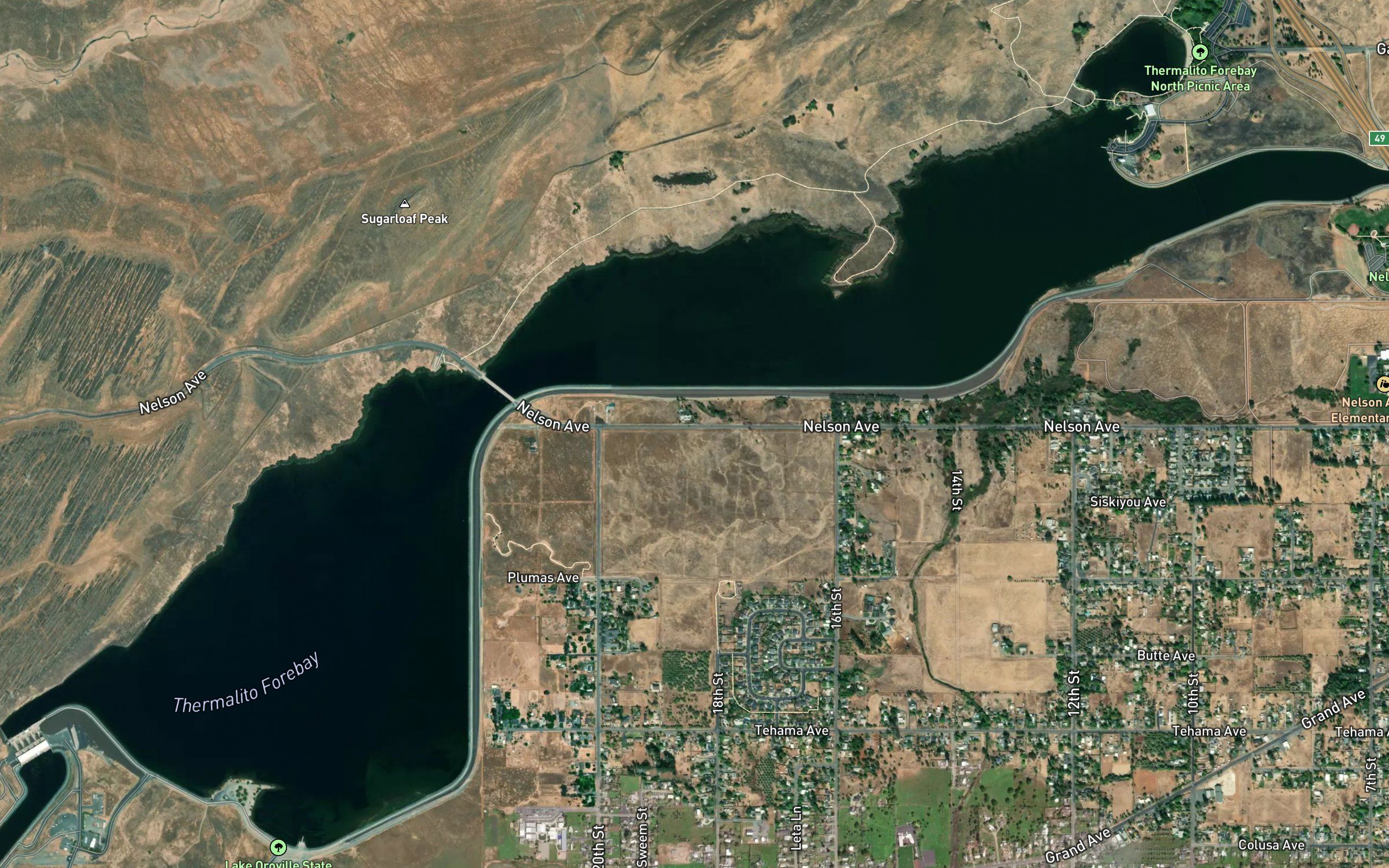 Thermalito Forebay