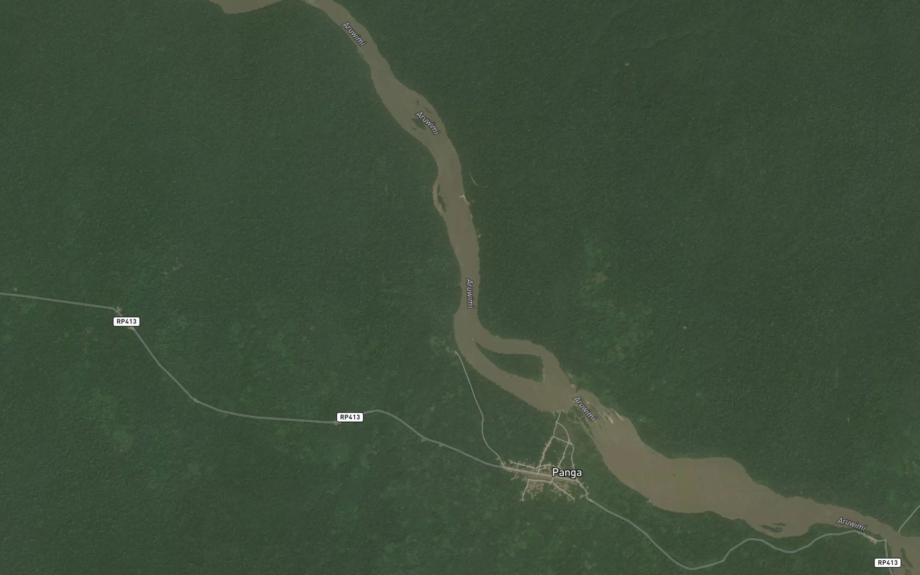 Satellite map of the Ponge
