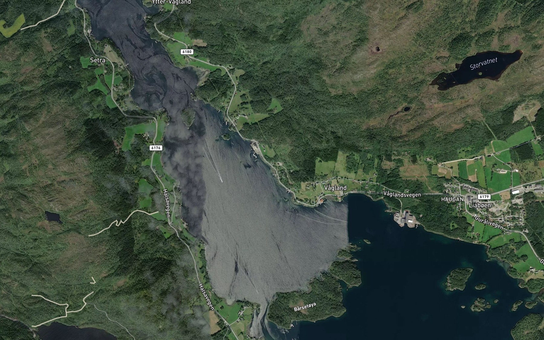 Satellite map of the Brunsvika