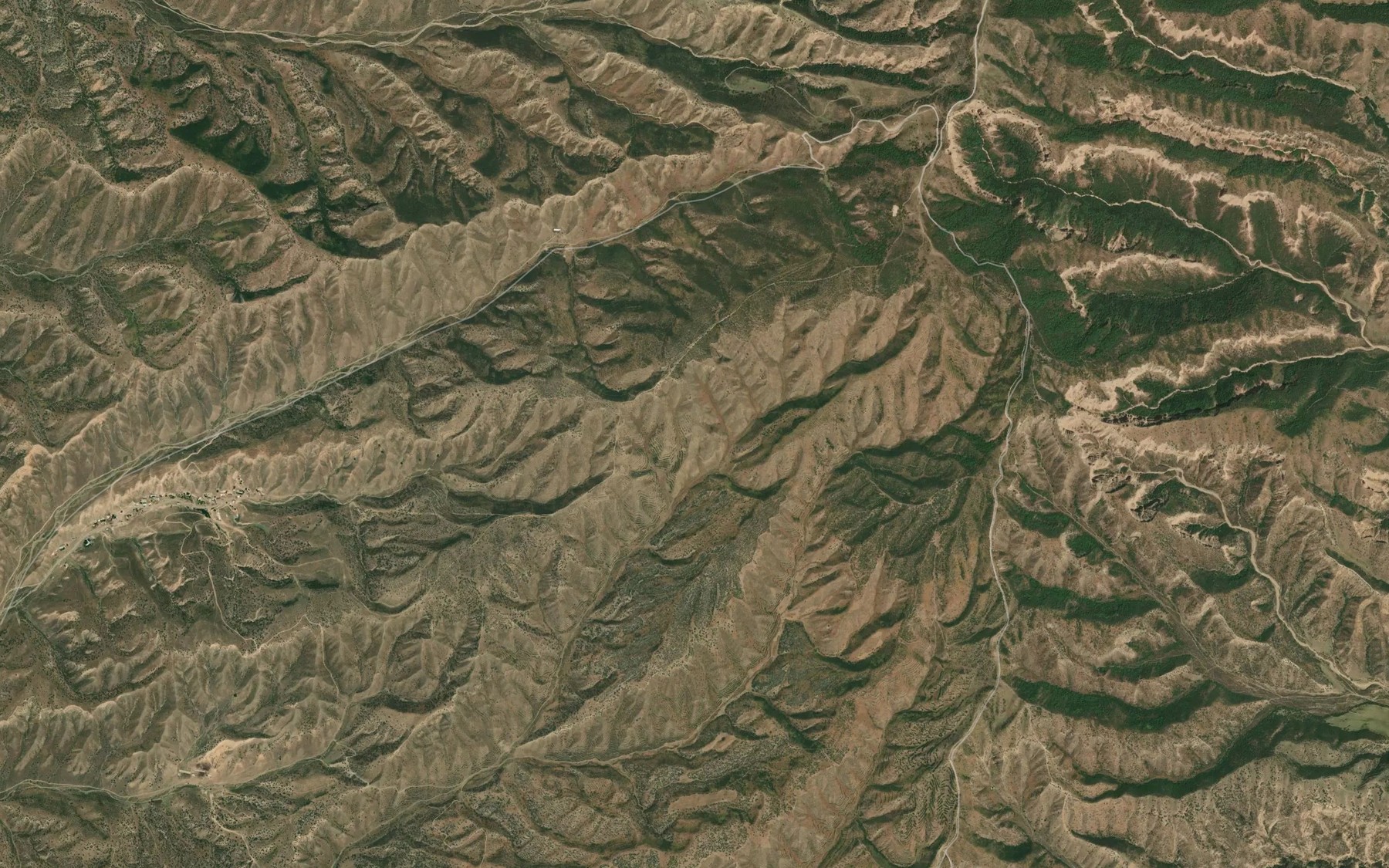 Satellite map of the Rodnik Ak-Tash