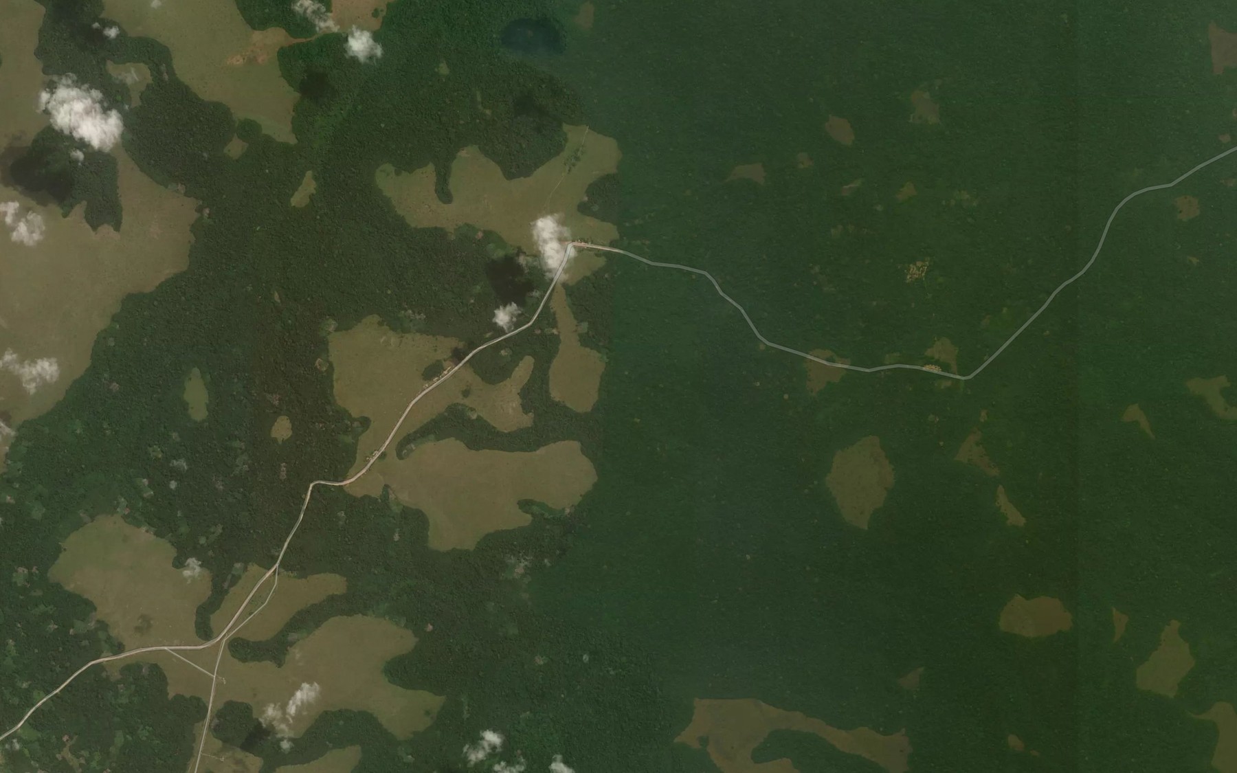 Satellite map of the Mpassa