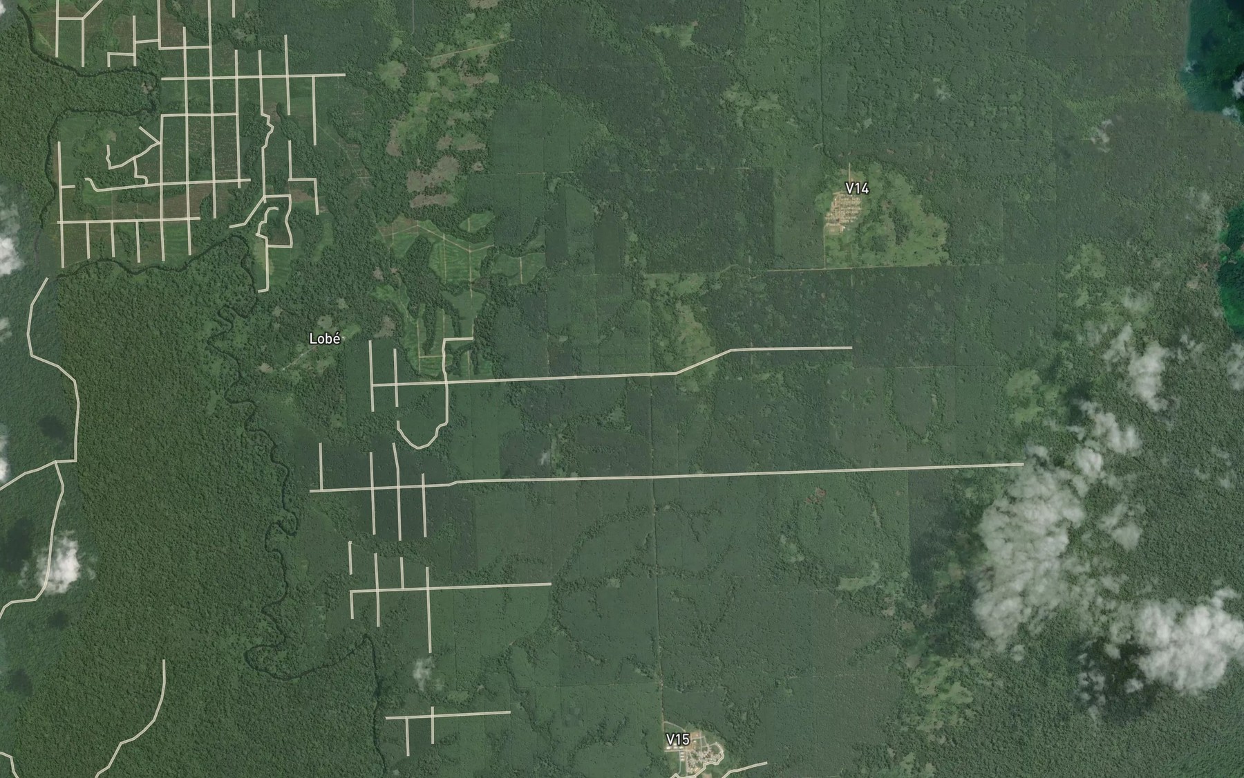 Satellite map of the Mvimba