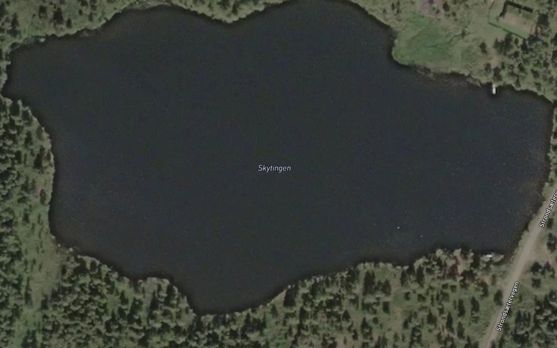 Satellite map of the Skytningen