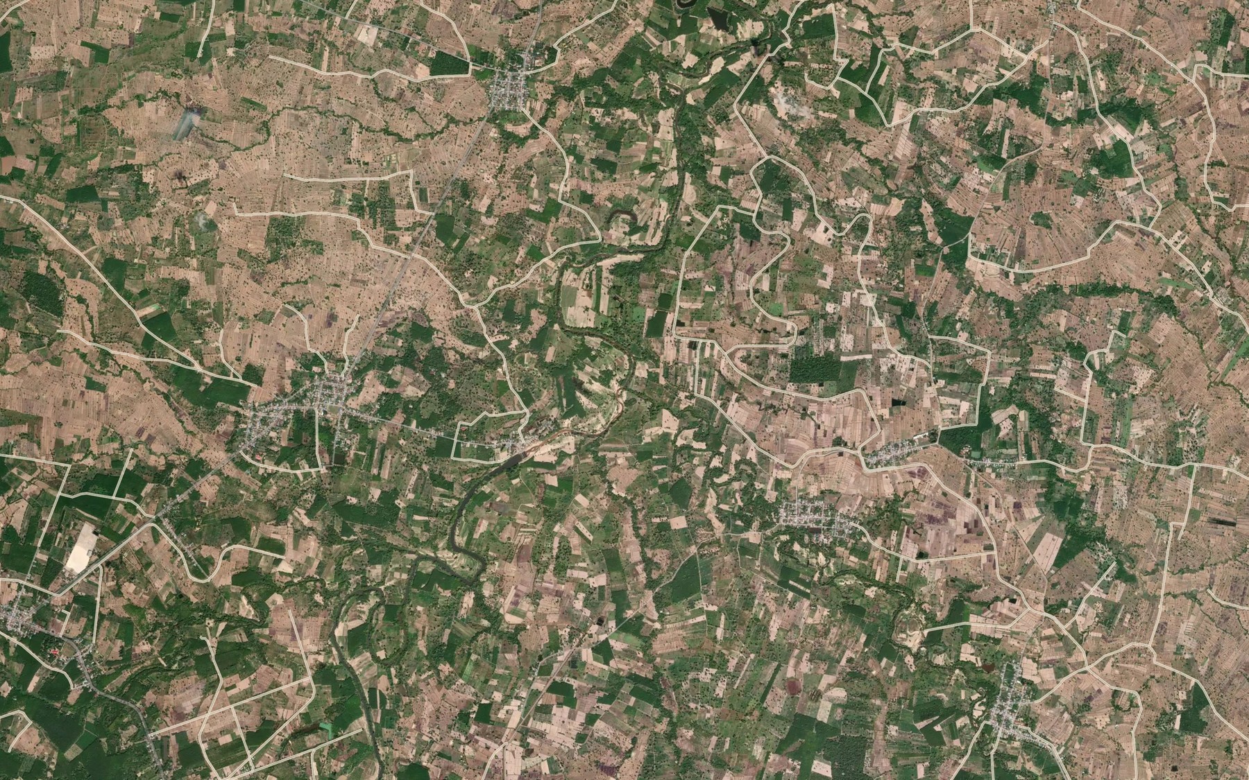 Satellite map of the Huai Luang