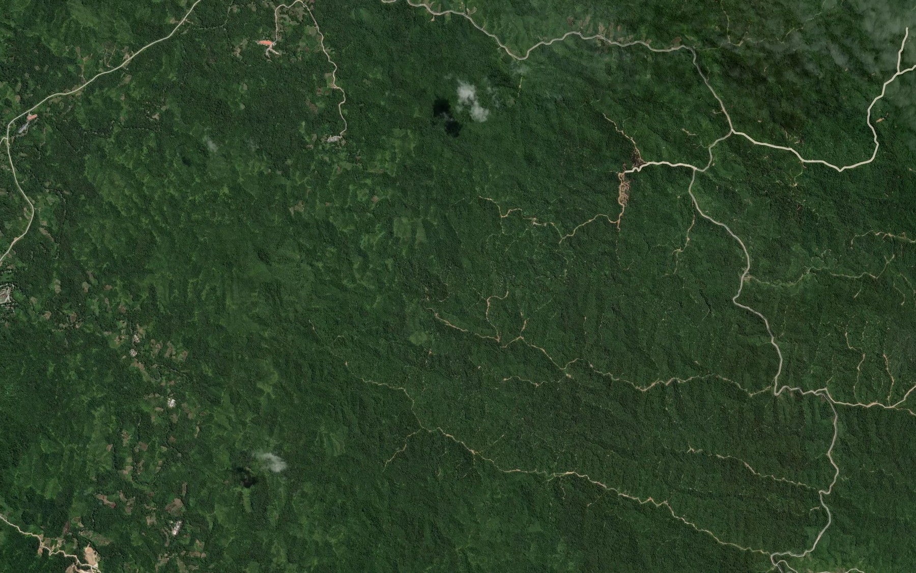 Satellite map of the Sungai Beletih