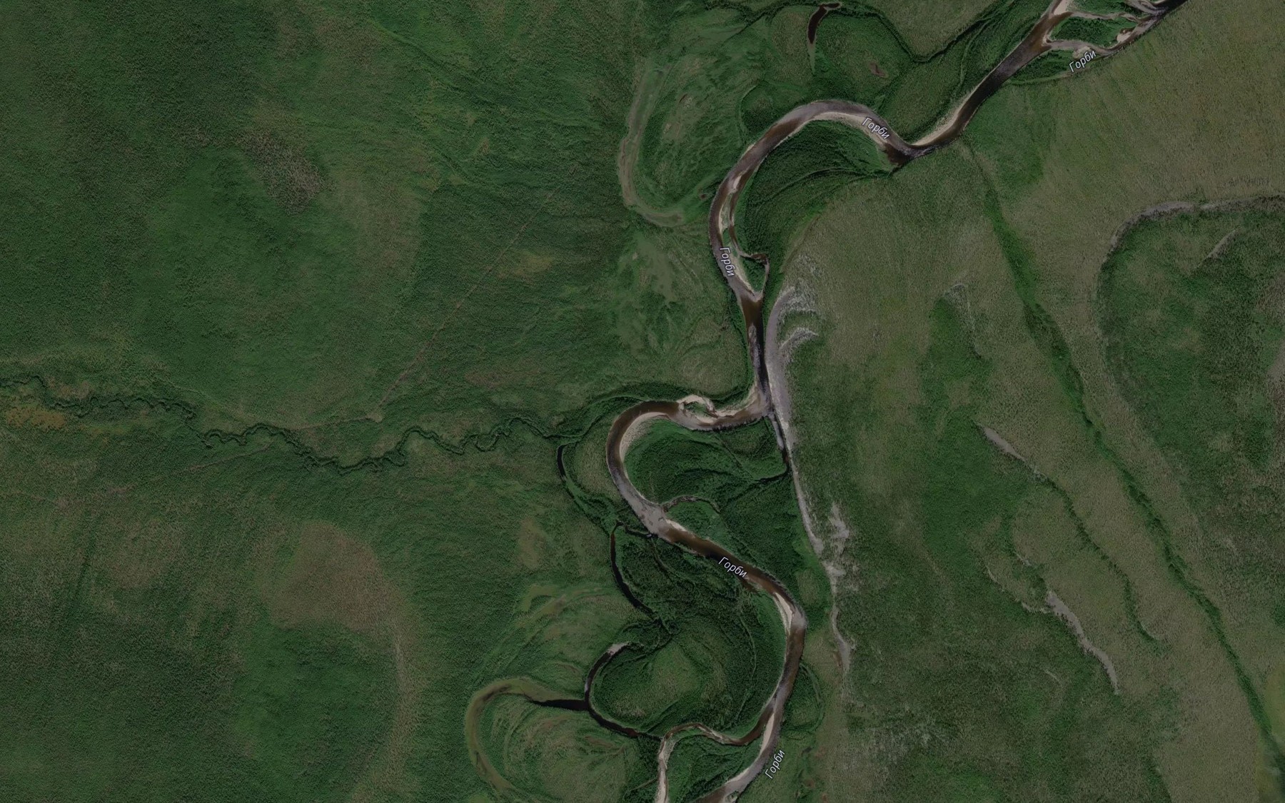 Satellite map of the Atarkhayy-Yuryuyete